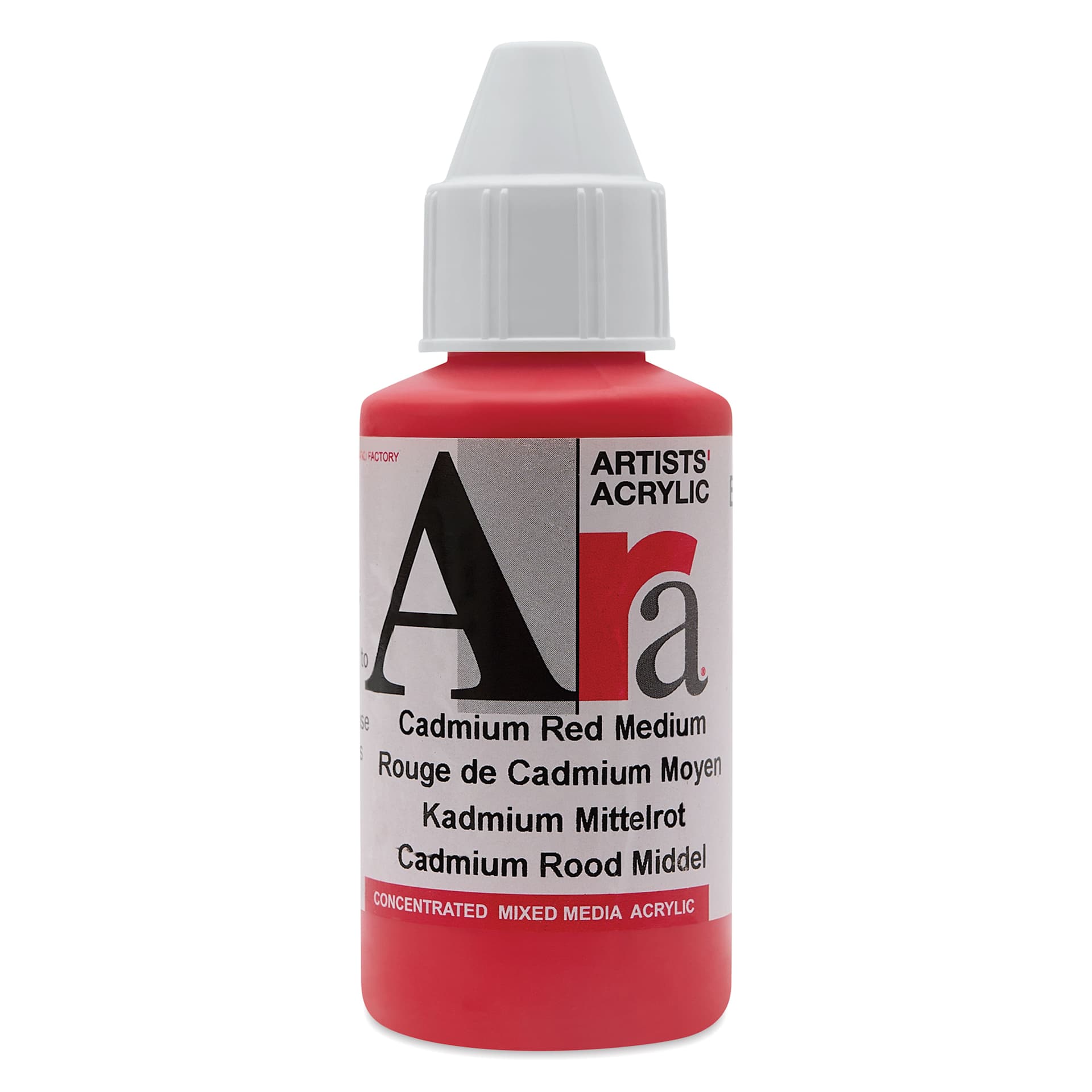 Ara Artists’ Acrylic Paint - Cadmium Red Medium, 100 ml