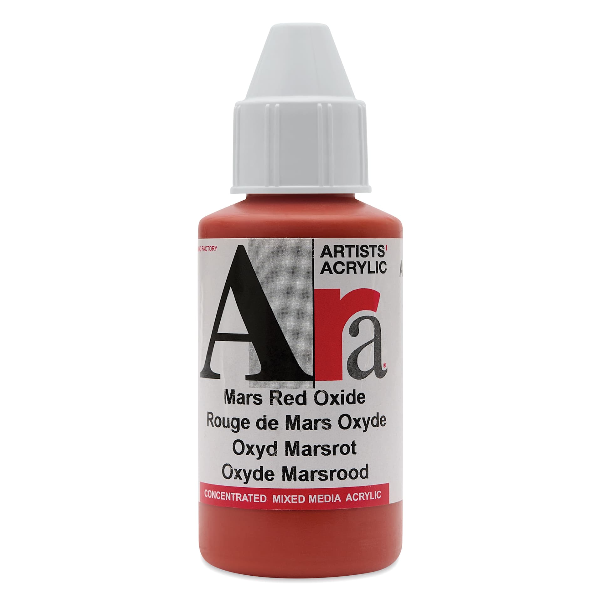 Ara Artists’ Acrylic Paint - Mars Red Oxide, 100 ml