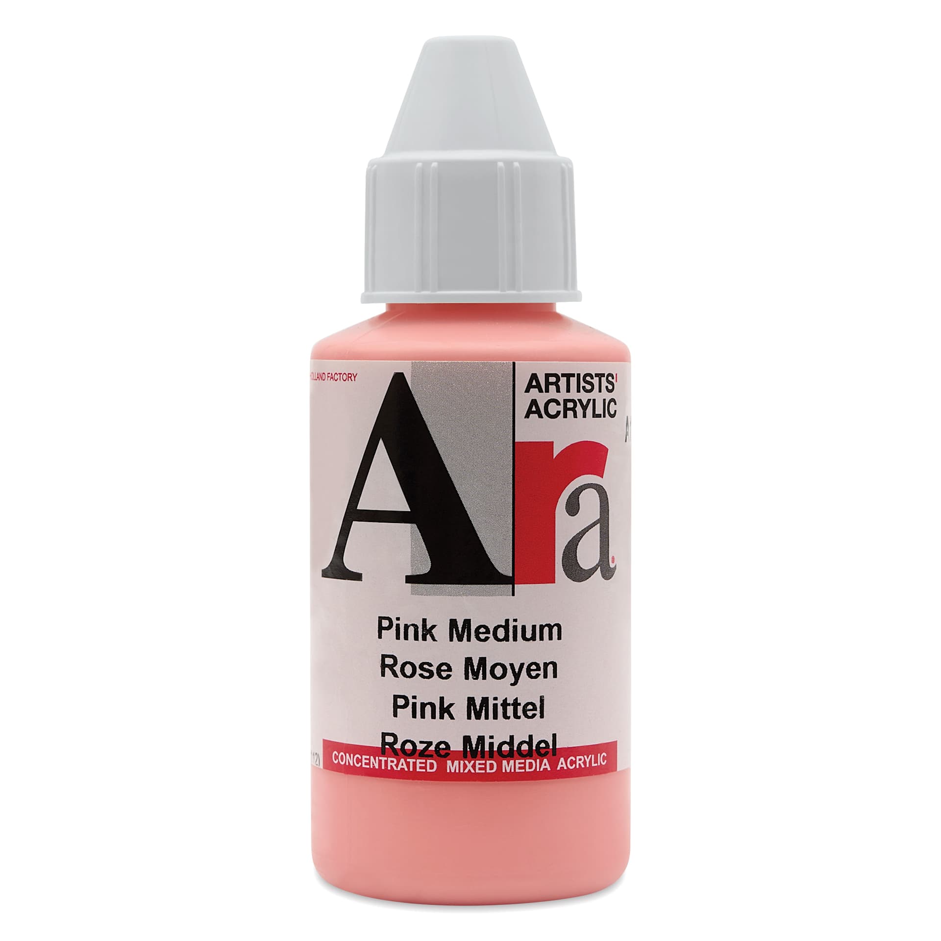 Ara Artists’ Acrylic Paint - Pink Medium, 100 ml bottle