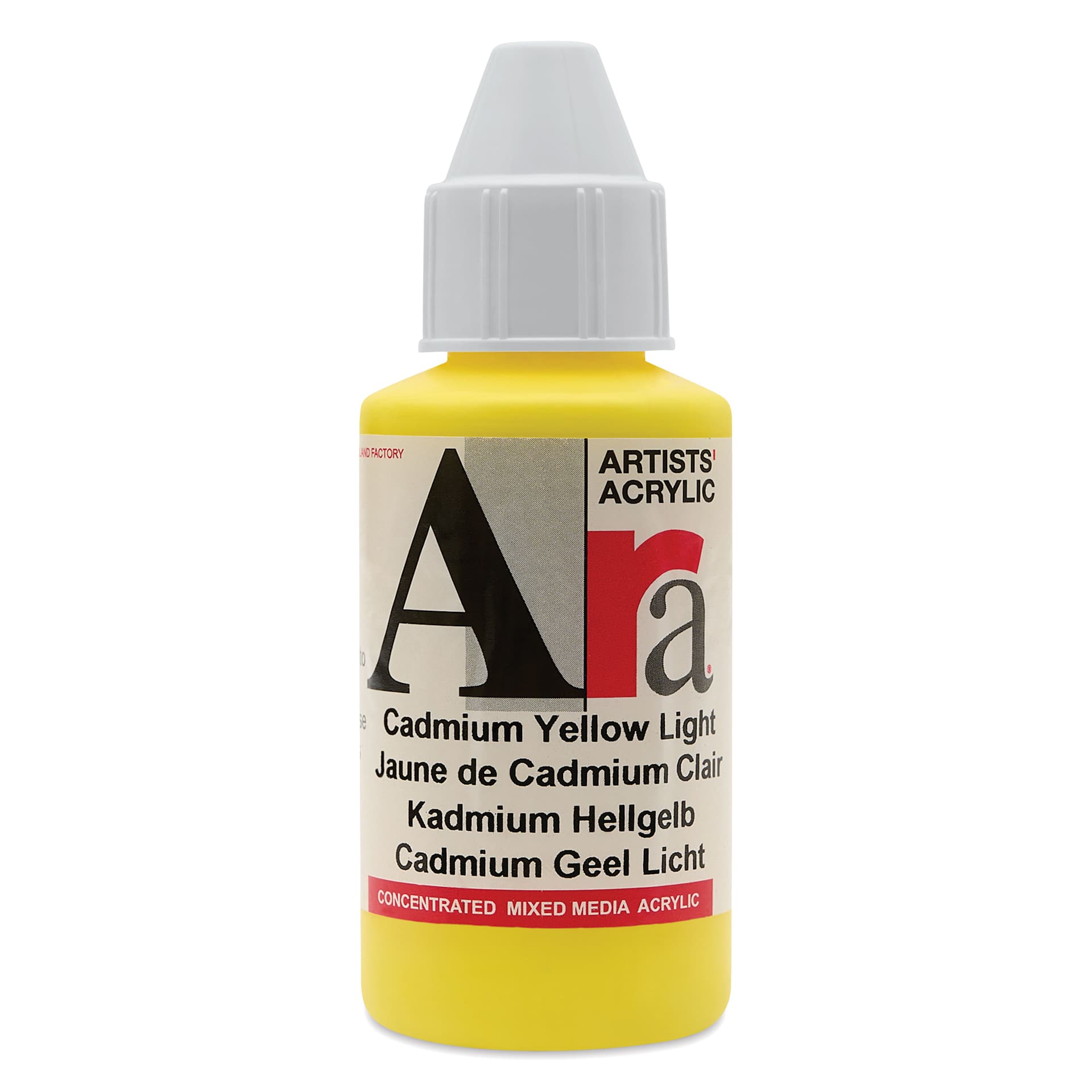 Ara Artists’ Acrylic Paint - Cadmium Yellow Light, 100 ml