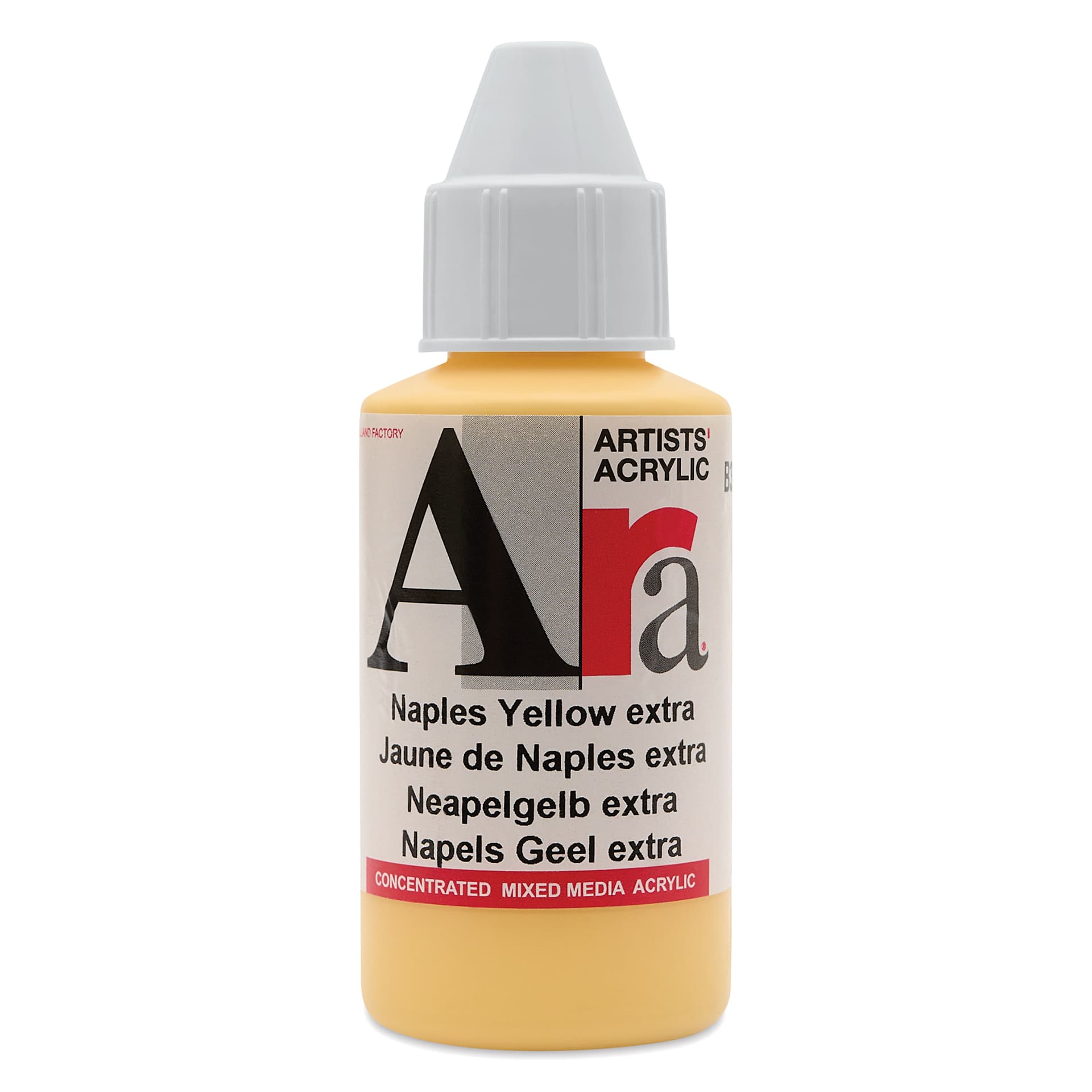 Ara Artists’ Acrylic Paint - Naples Yellow Extra, 100 ml