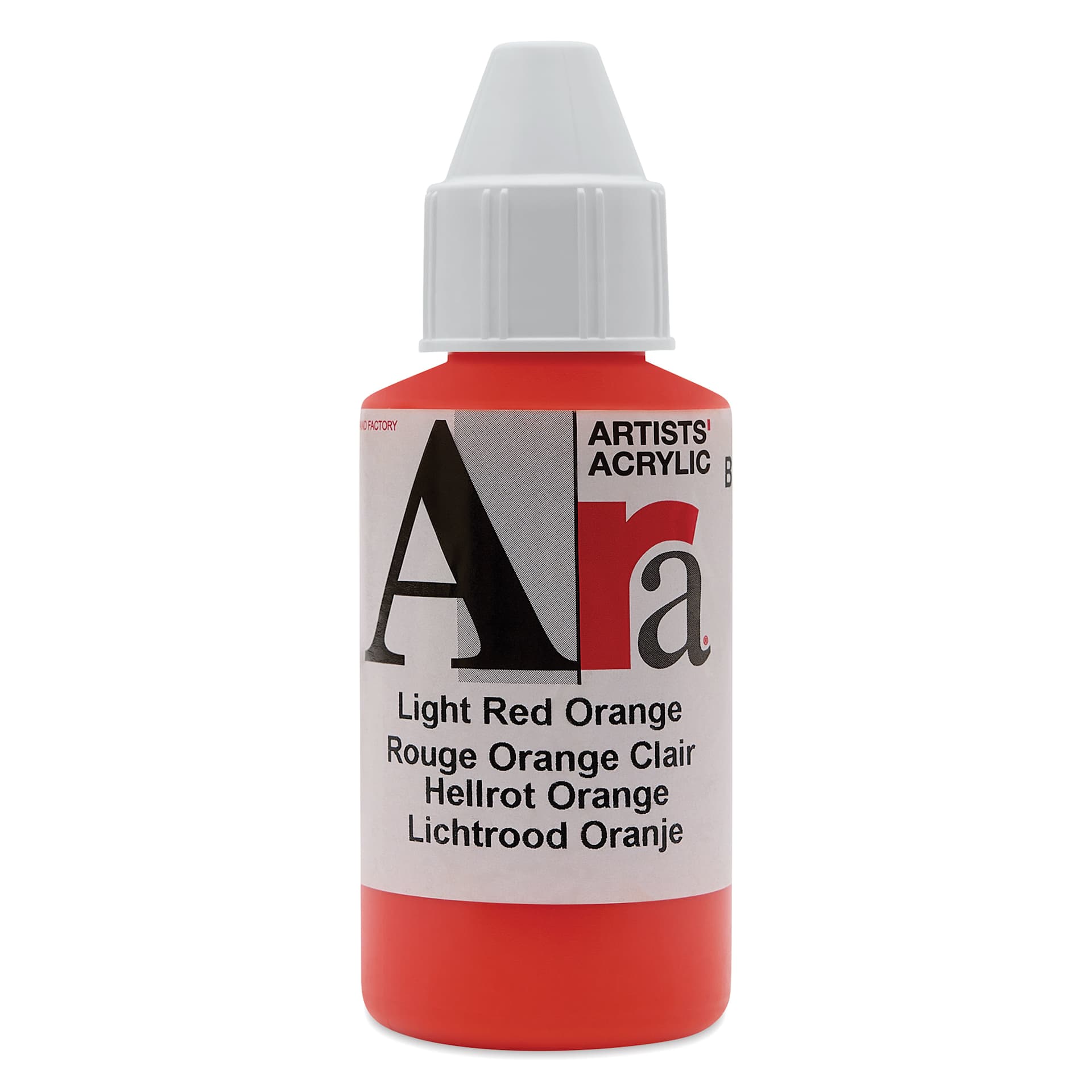 Ara Artists’ Acrylic Paint - Light Red Orange, 100 ml