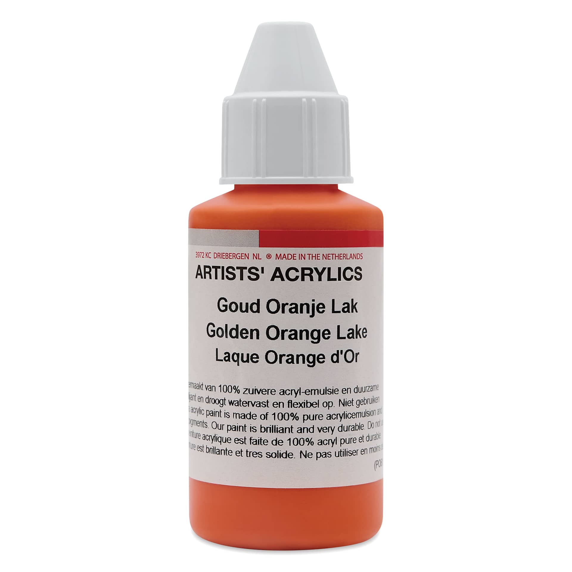 Ara Artists’ Acrylic Paint - Golden Orange Lake, 100 ml