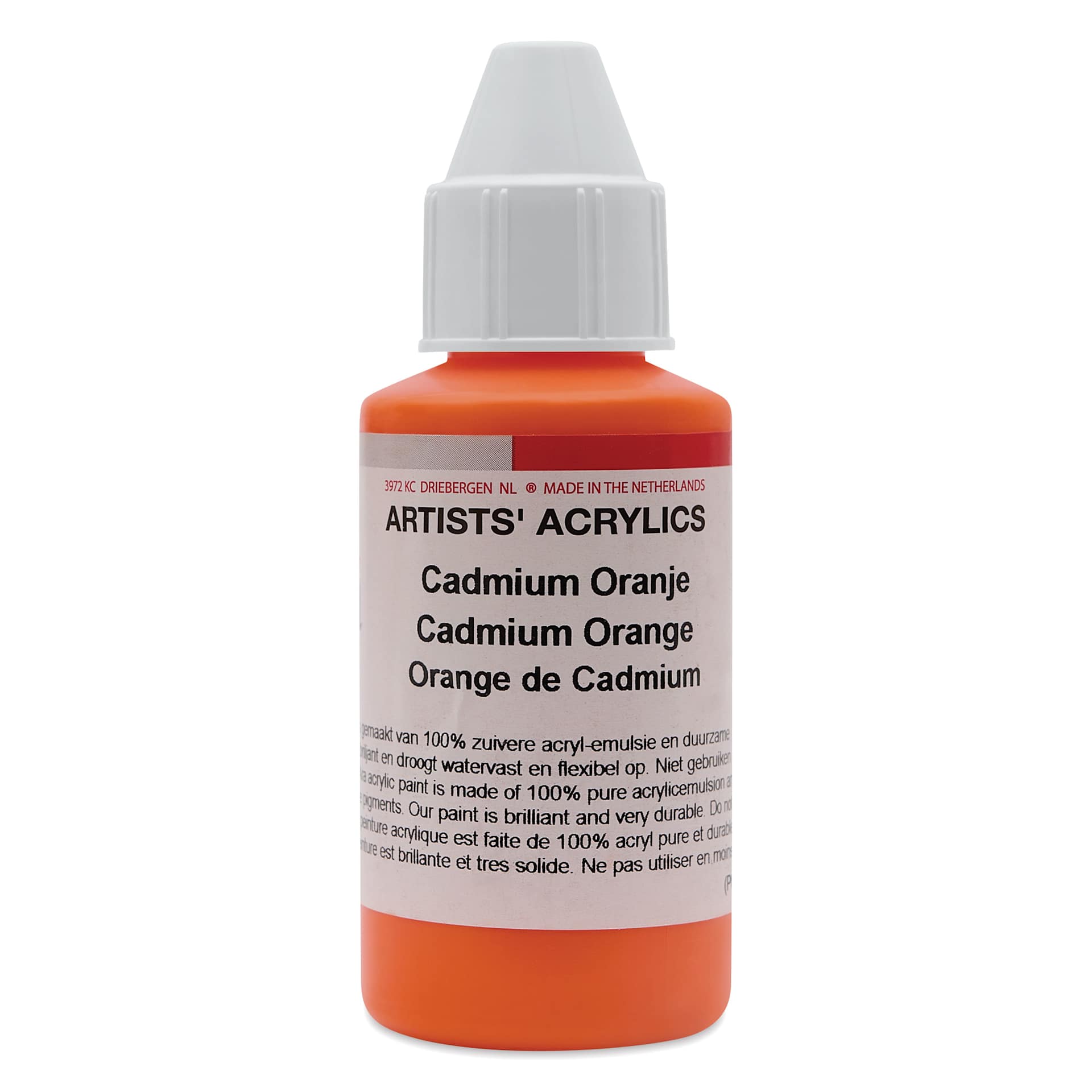 Ara Artists’ Acrylic Paint - Cadmium Orange, 100 ml