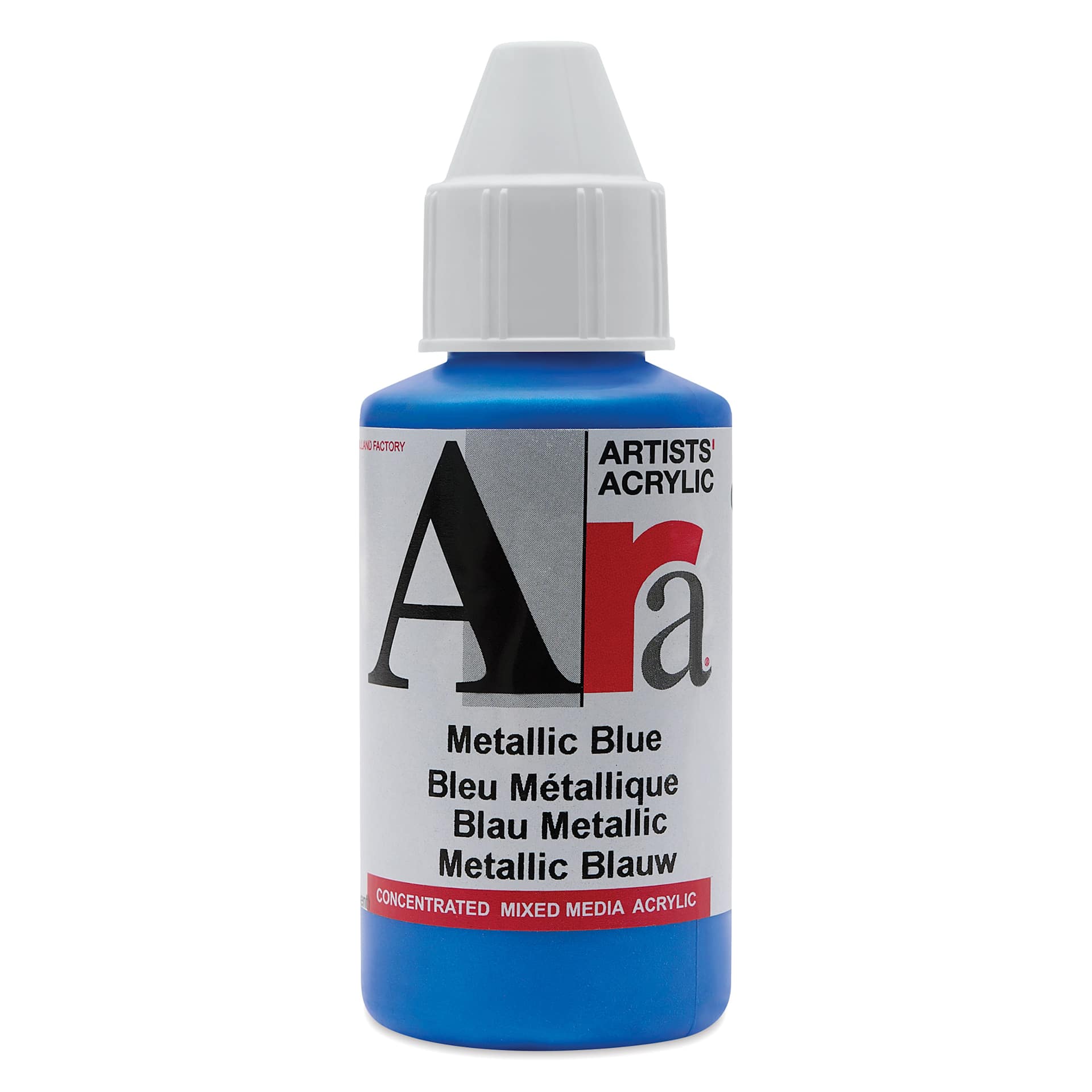 Ara Artists’ Acrylic Paint - Metallic Blue, 100 ml