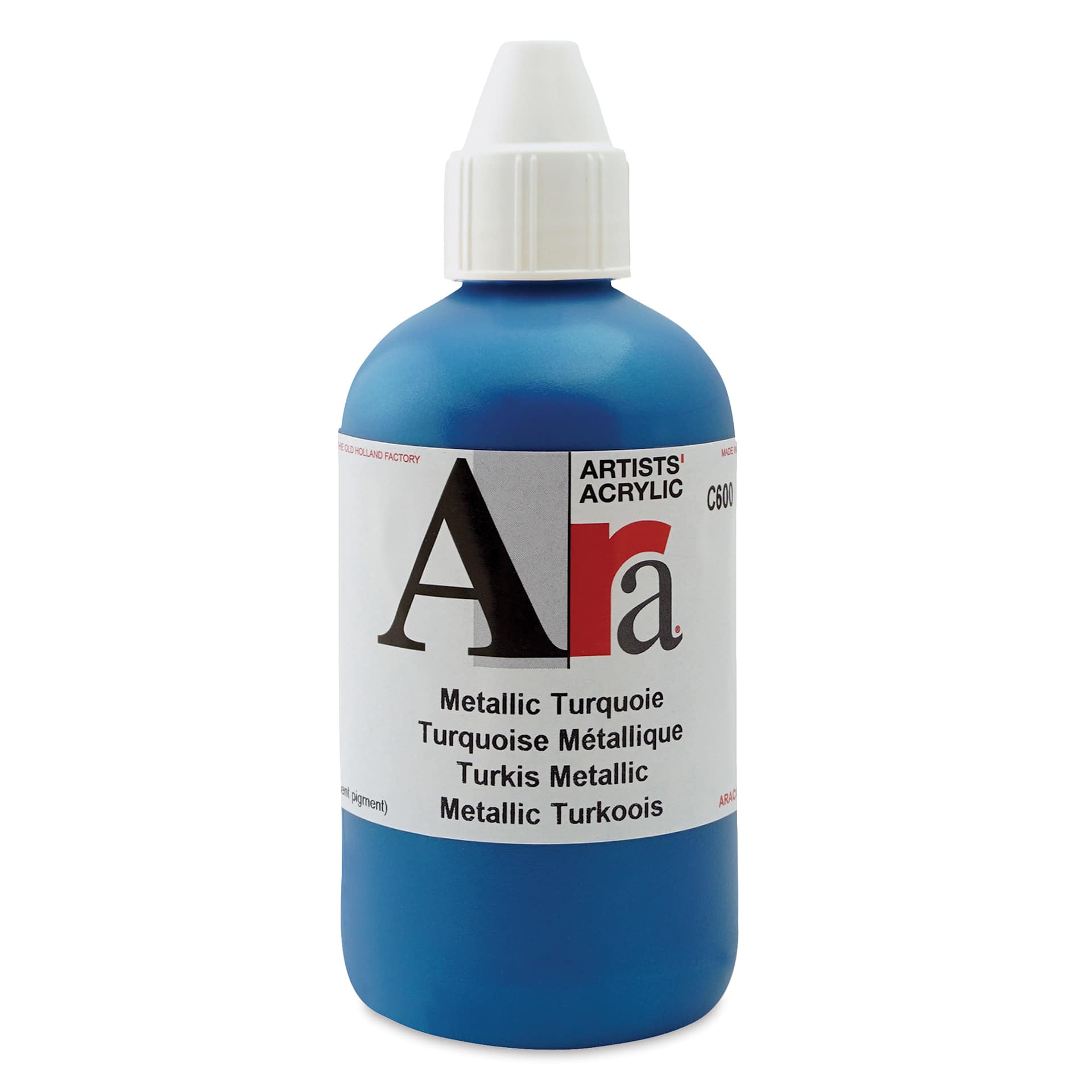 Ara Artists’ Acrylic Paint - Metallic Turquoise, 250 ml