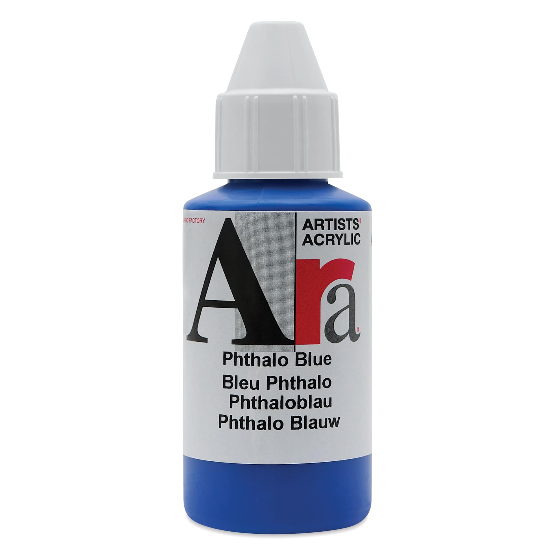 Ara Artists’ Acrylic Paint - Phthalo Blue, 100 ml bottle