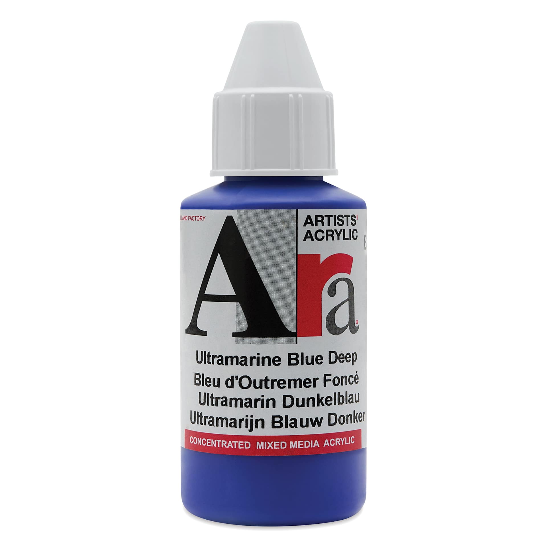Ara Artists’ Acrylic Paint - Ultramarine Blue Deep, 100 ml bottle