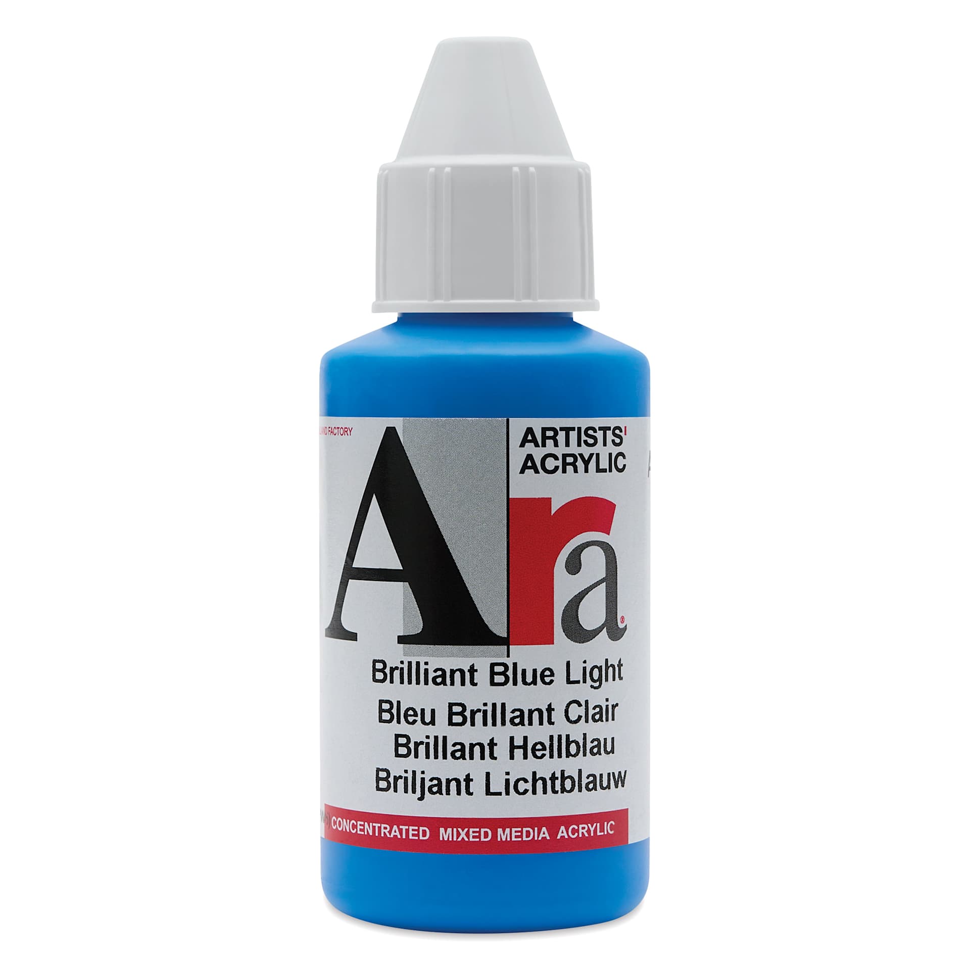 Ara Artists’ Acrylic Paint - Brilliant Blue Light, 100 ml