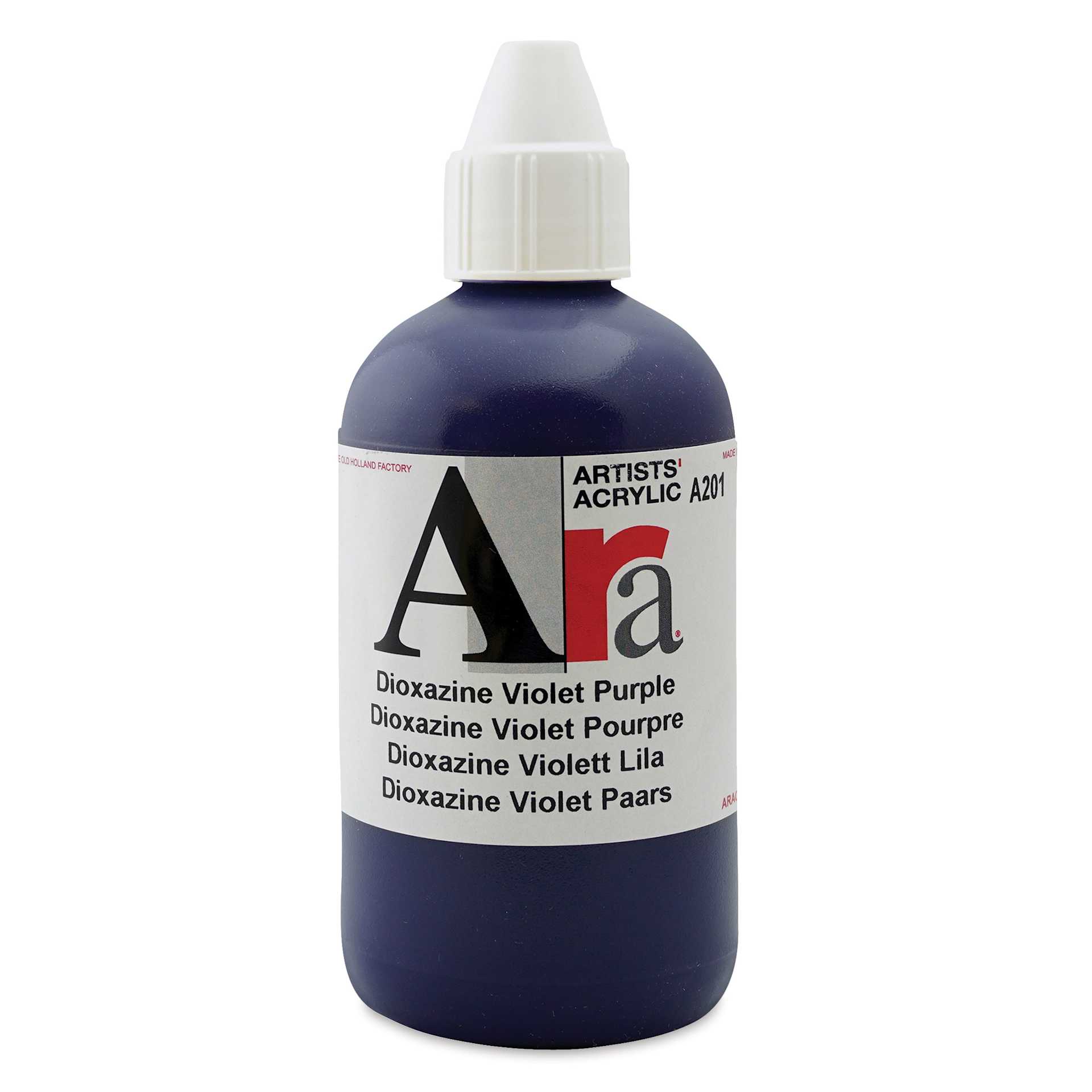 Ara Artists’ Acrylic Paint - Dioxazine Violet Purple, 250 ml