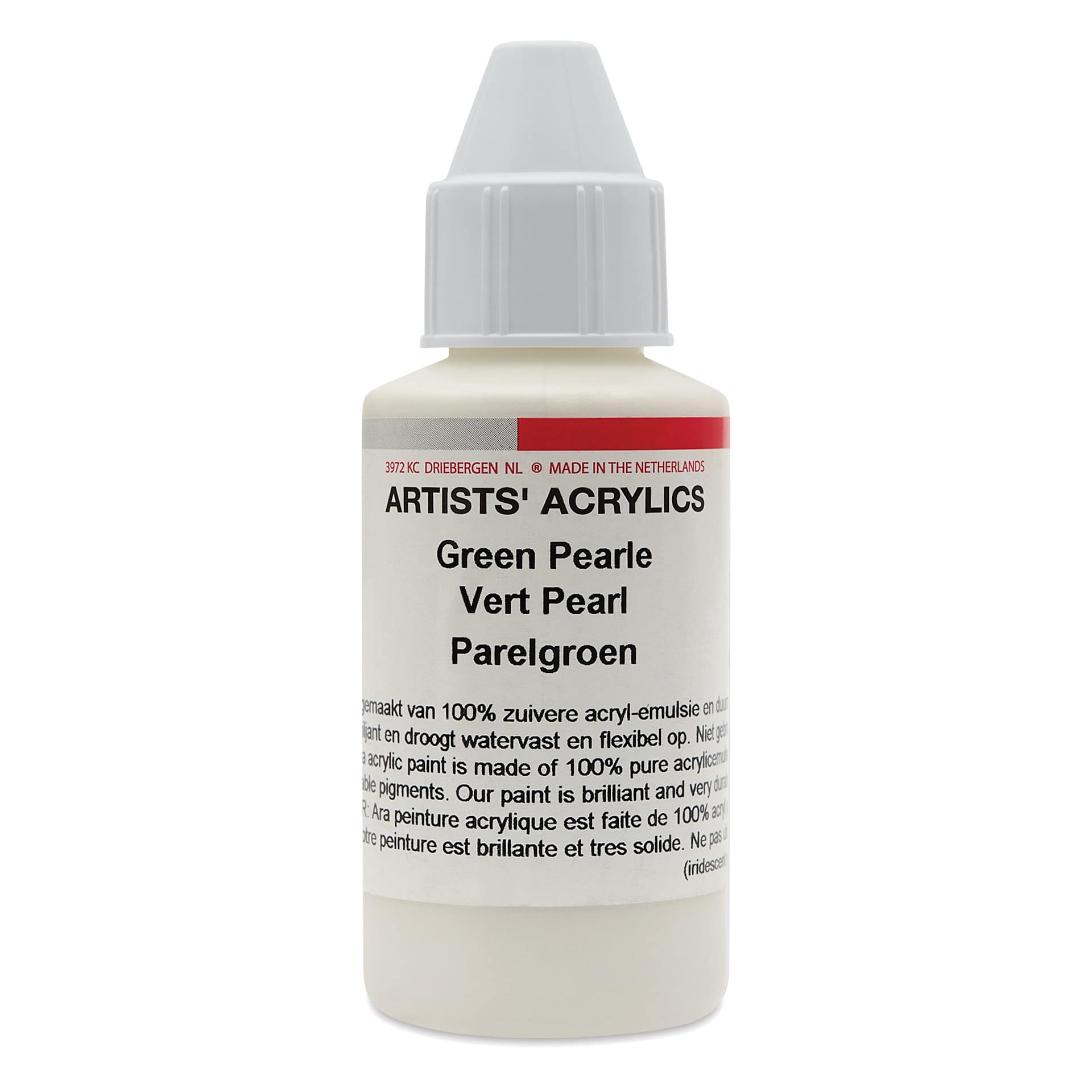 Ara Artists’ Acrylic Paint - Pearl Green, 100 ml bottle