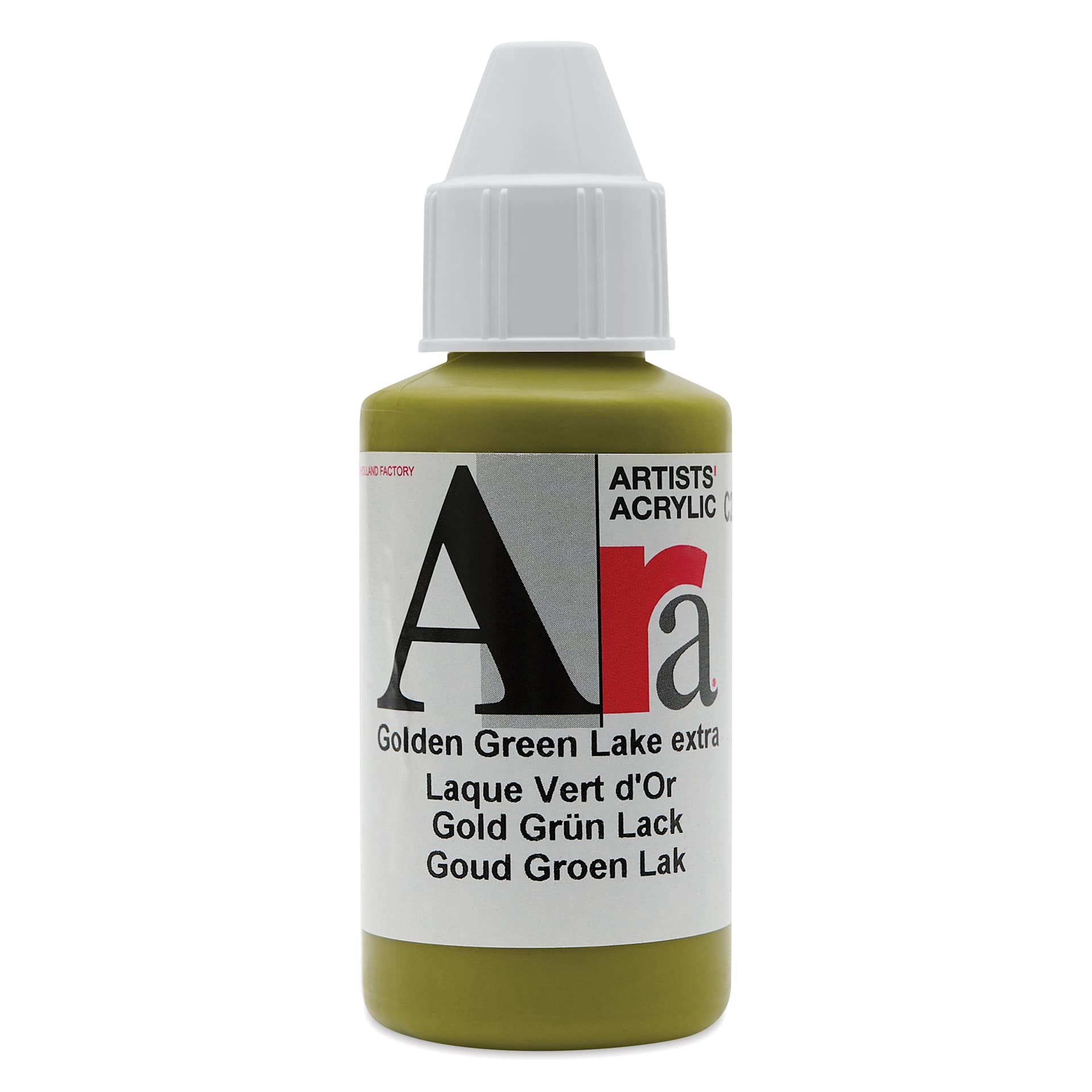 Ara Artists’ Acrylic Paint - Golden Green Lake, 100 ml