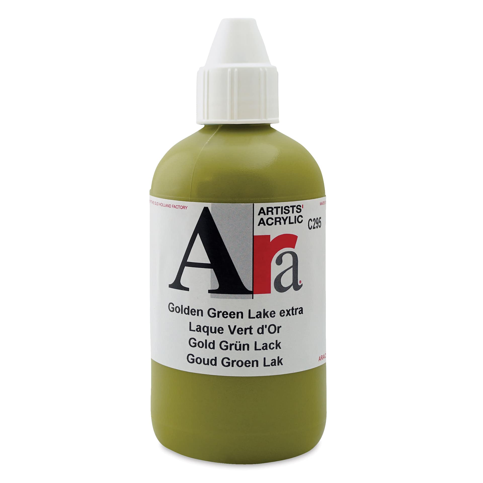 Ara Artists’ Acrylic Paint - Golden Green Lake, 250 ml