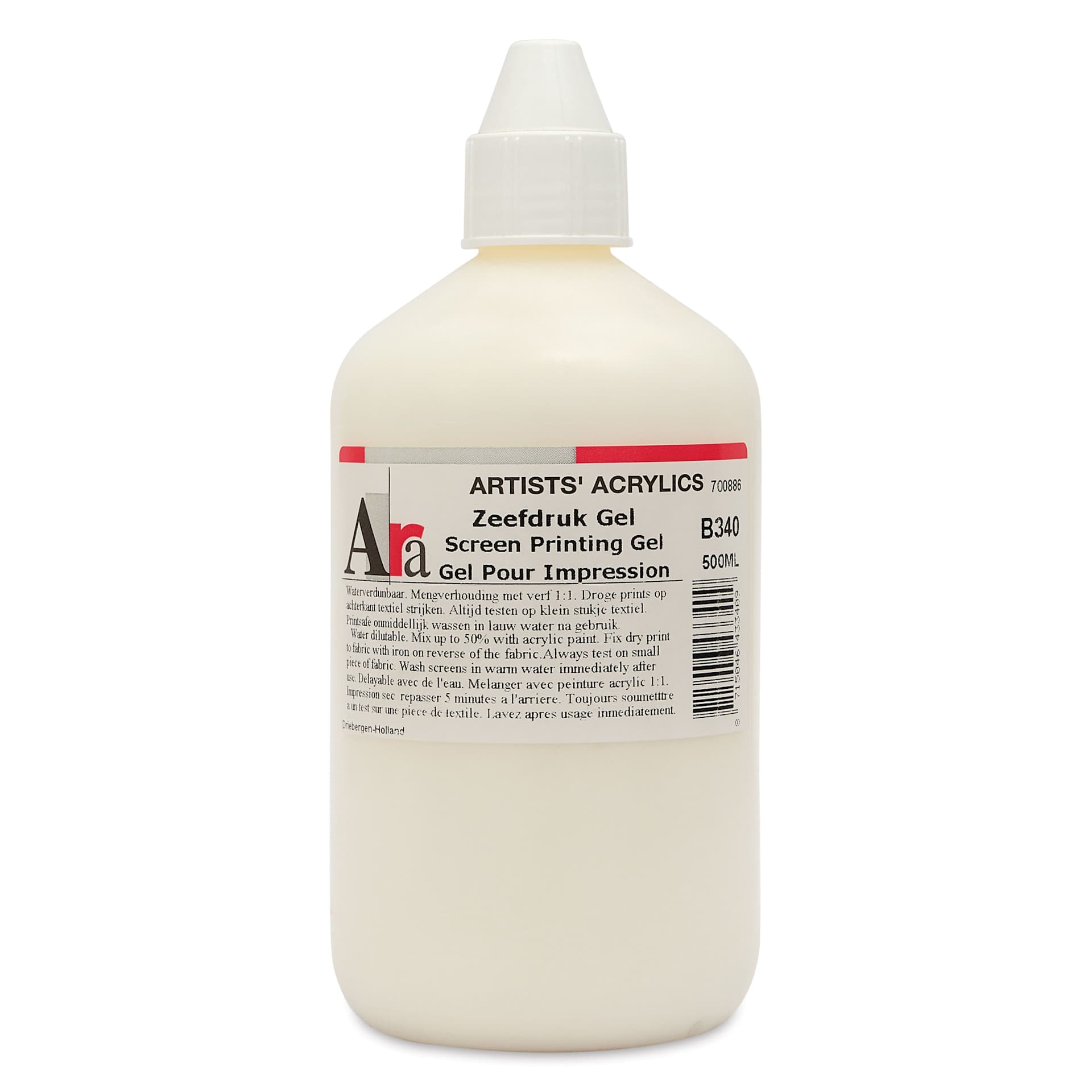 Ara Acrylic Screenprinting Gel Medium - 500 ml