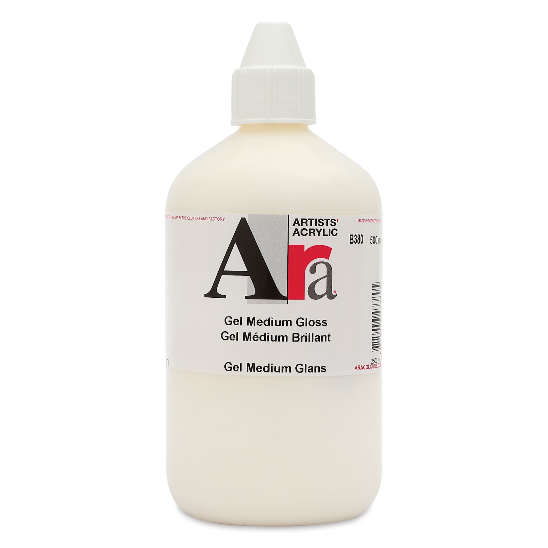 Ara Acrylic Gel Medium - Gloss, 500 ml