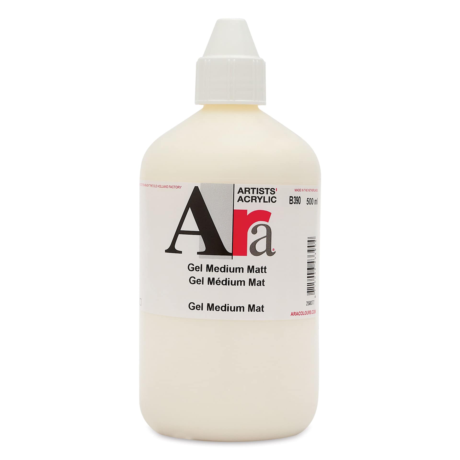 Ara Acrylic Gel Medium - Matte, 500 ml