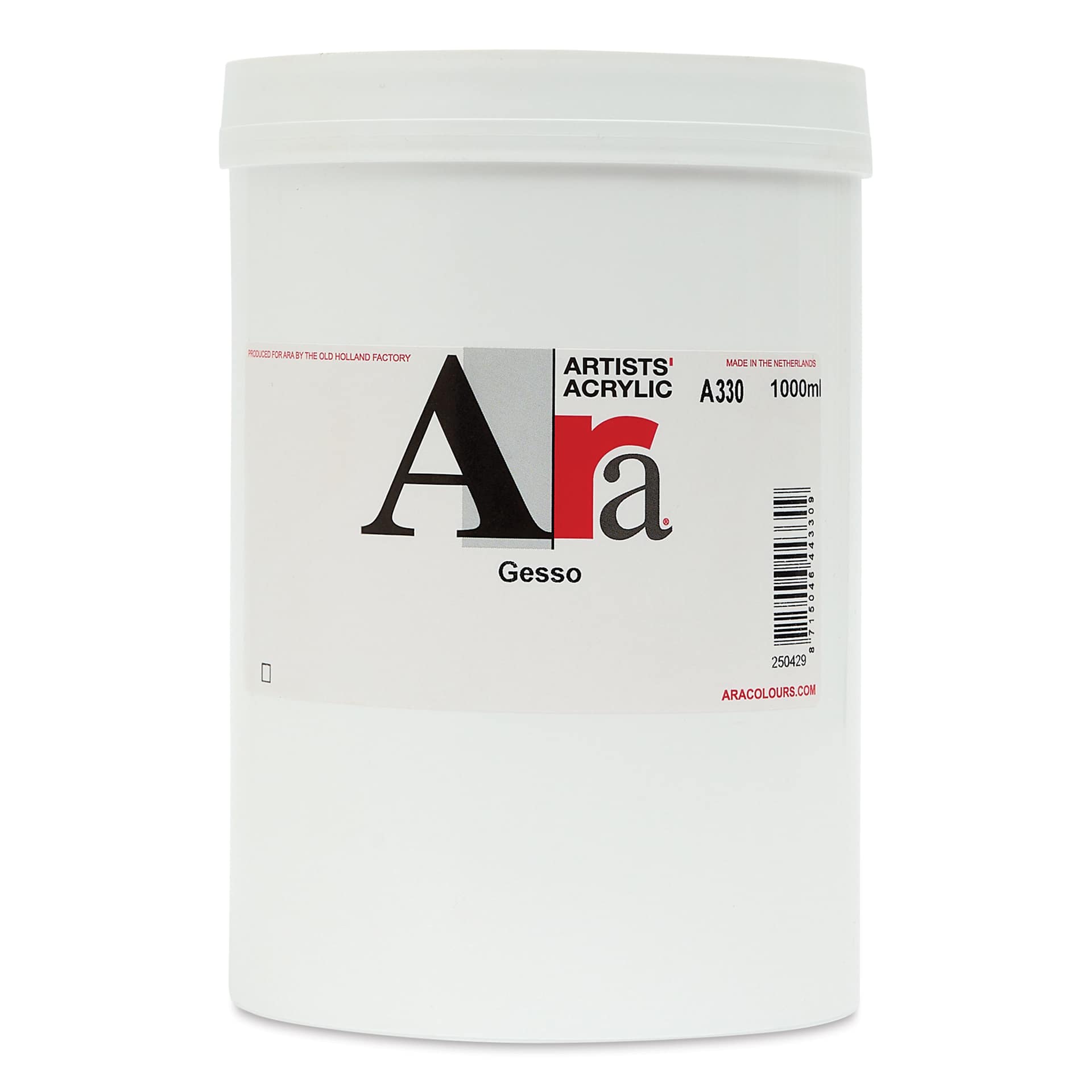Ara Acrylic Gesso - 1000 ml Jar