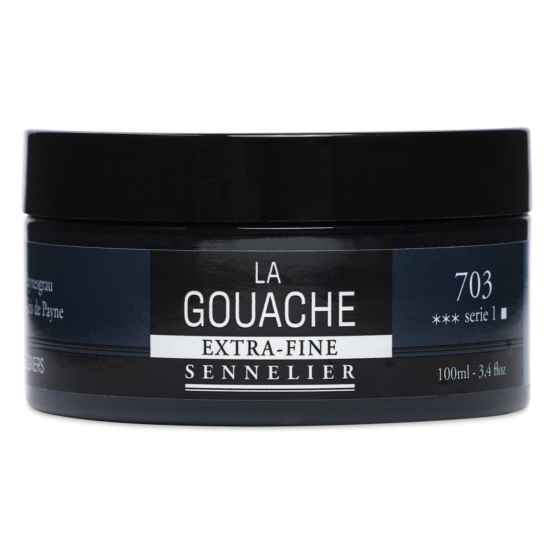 Sennelier Extra Fine Gouache - Payne’s Grey, 100 ml Jar