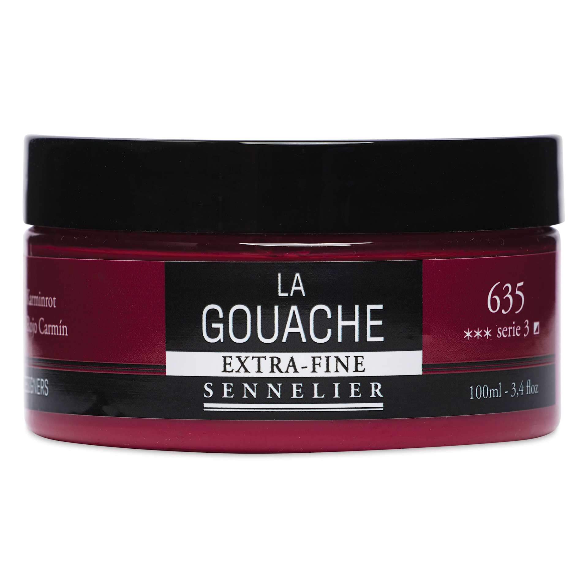 Sennelier Extra Fine Gouache - Carmine, 100 ml Jar