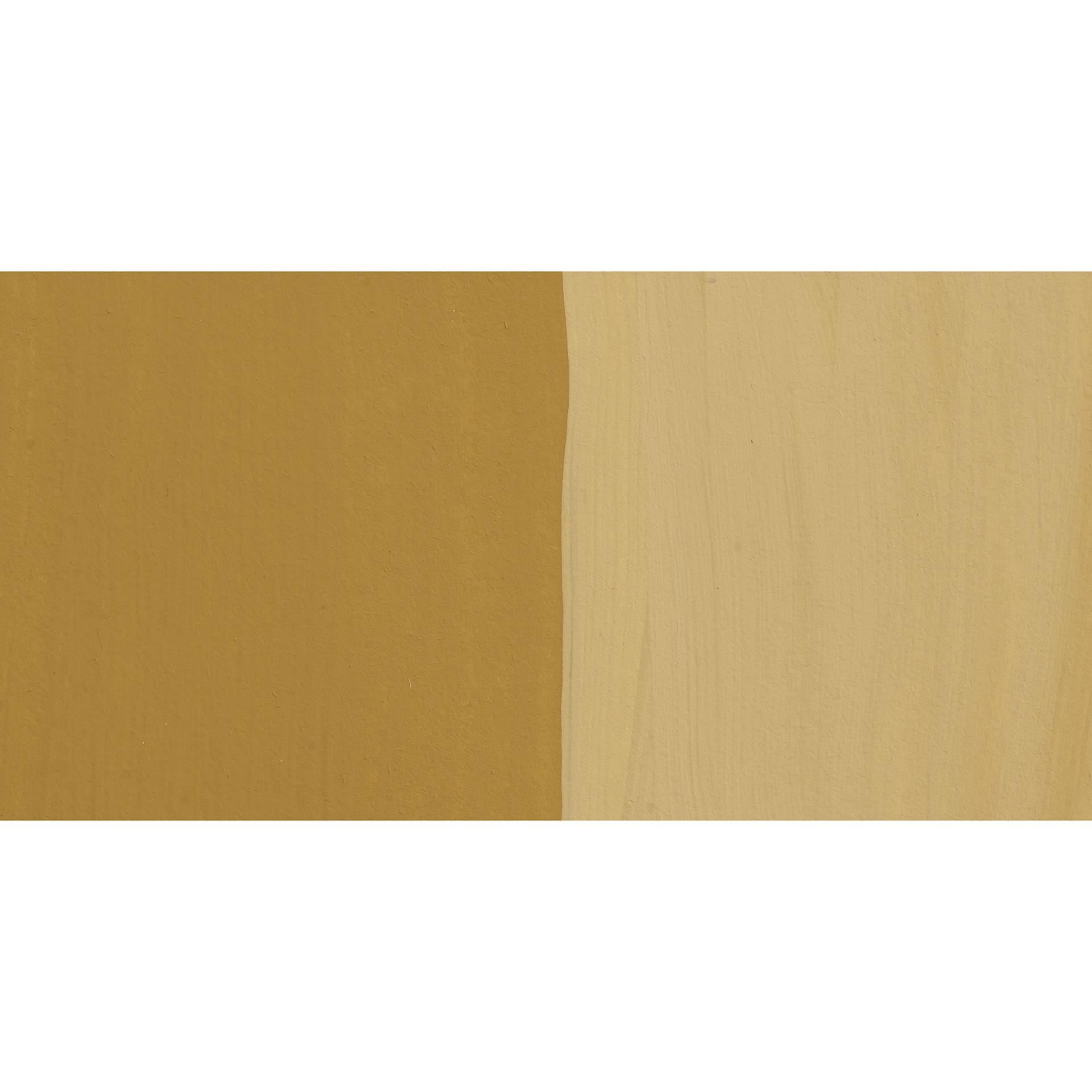 Sennelier Extra Fine Gouache - Yellow Ochre, swatch
