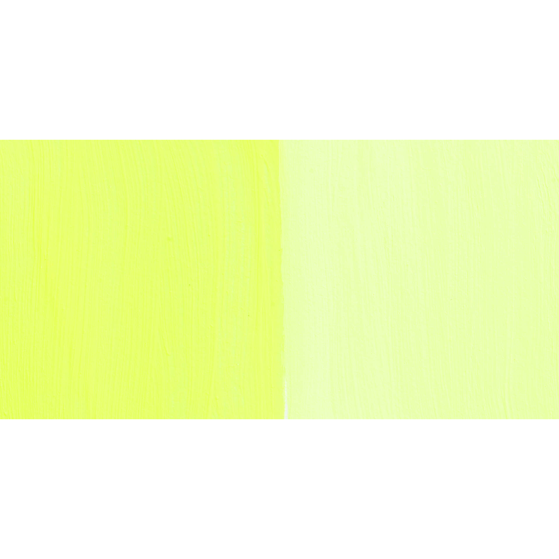 Sennelier Extra Fine Gouache - Fluorescent Yellow, swatch
