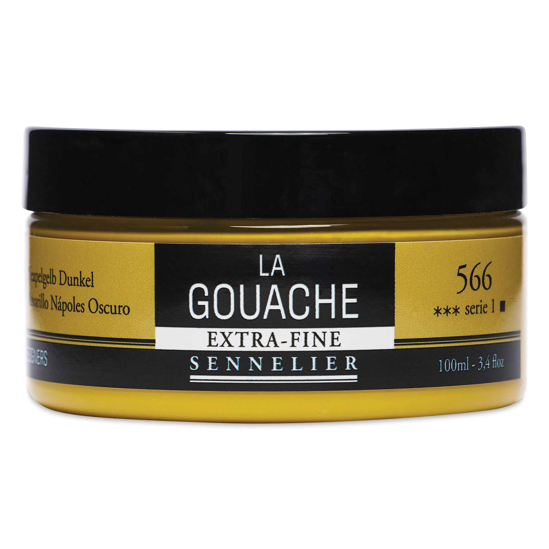 Sennelier Extra Fine Gouache - Naples Yellow Deep, 100 ml Jar