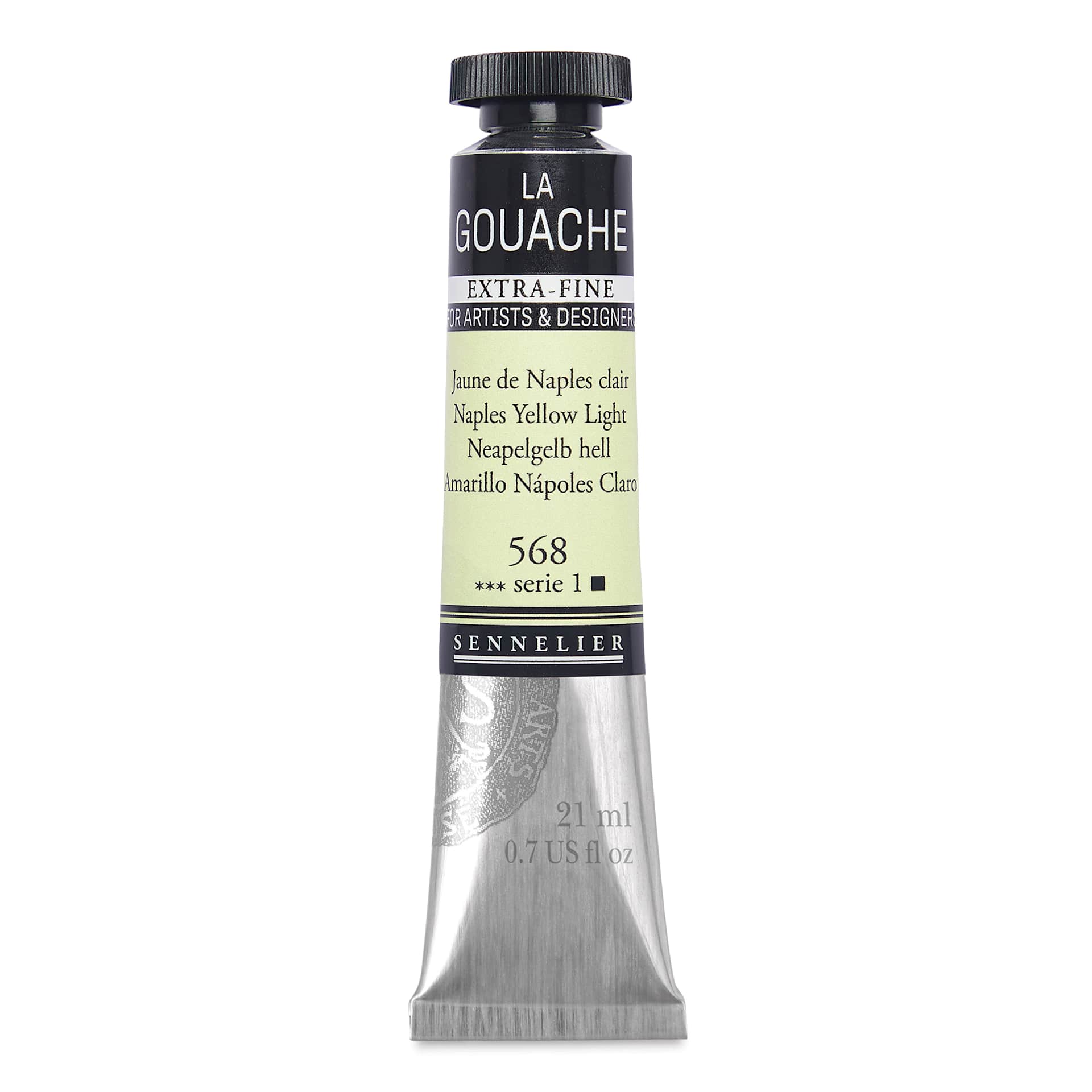 Sennelier Extra Fine Gouache - Naples Yellow Light, 21 ml Tube