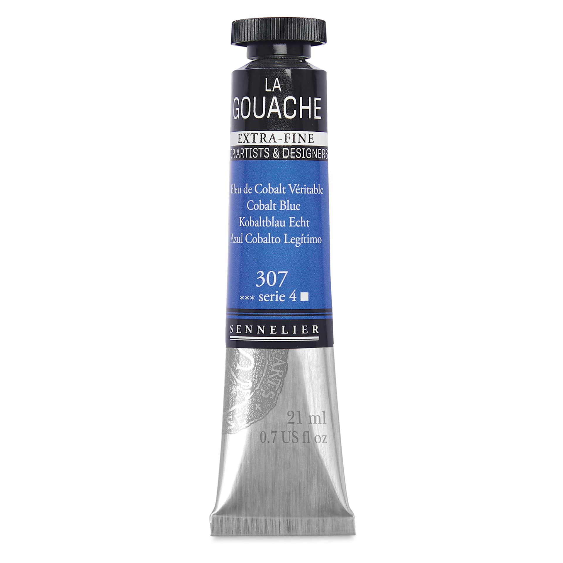 Sennelier Extra Fine Gouache - Cobalt Blue, 21 ml Tube