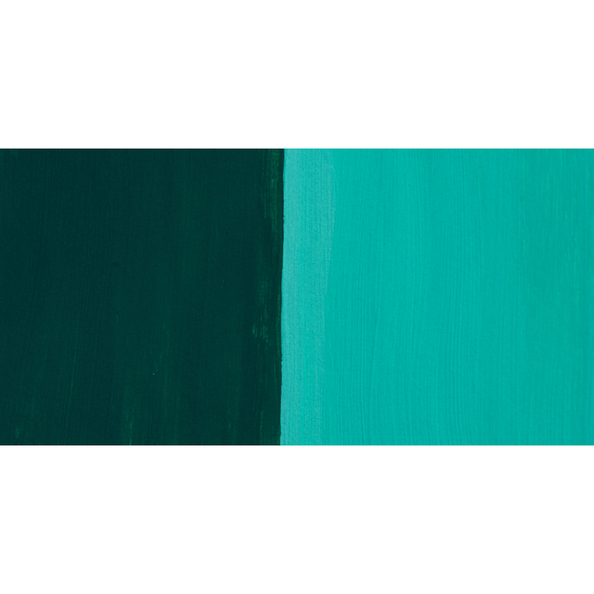 Sennelier Extra Fine Gouache - Viridian Green, swatch