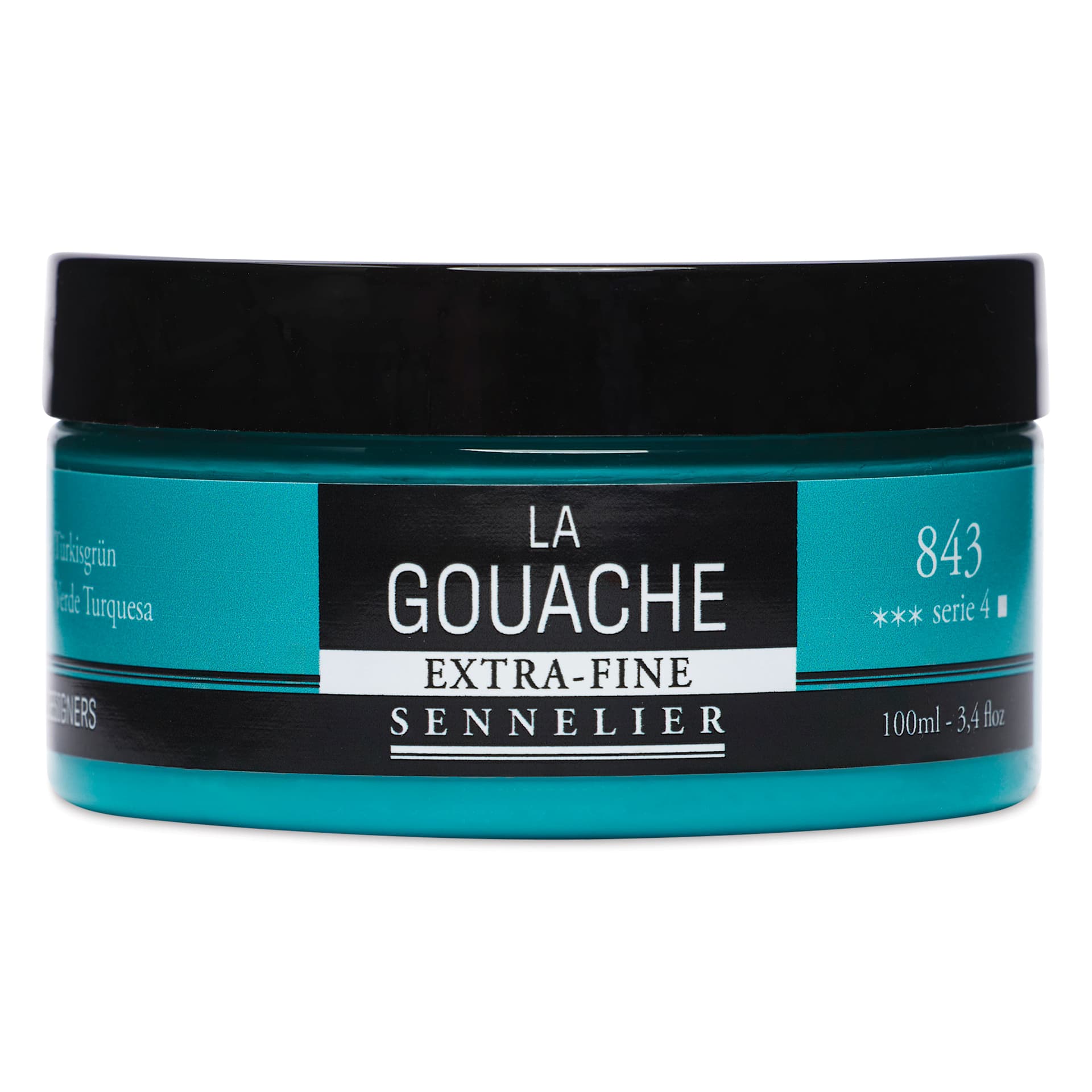 Sennelier Extra Fine Gouache - Turquoise Green, 100 ml Jar