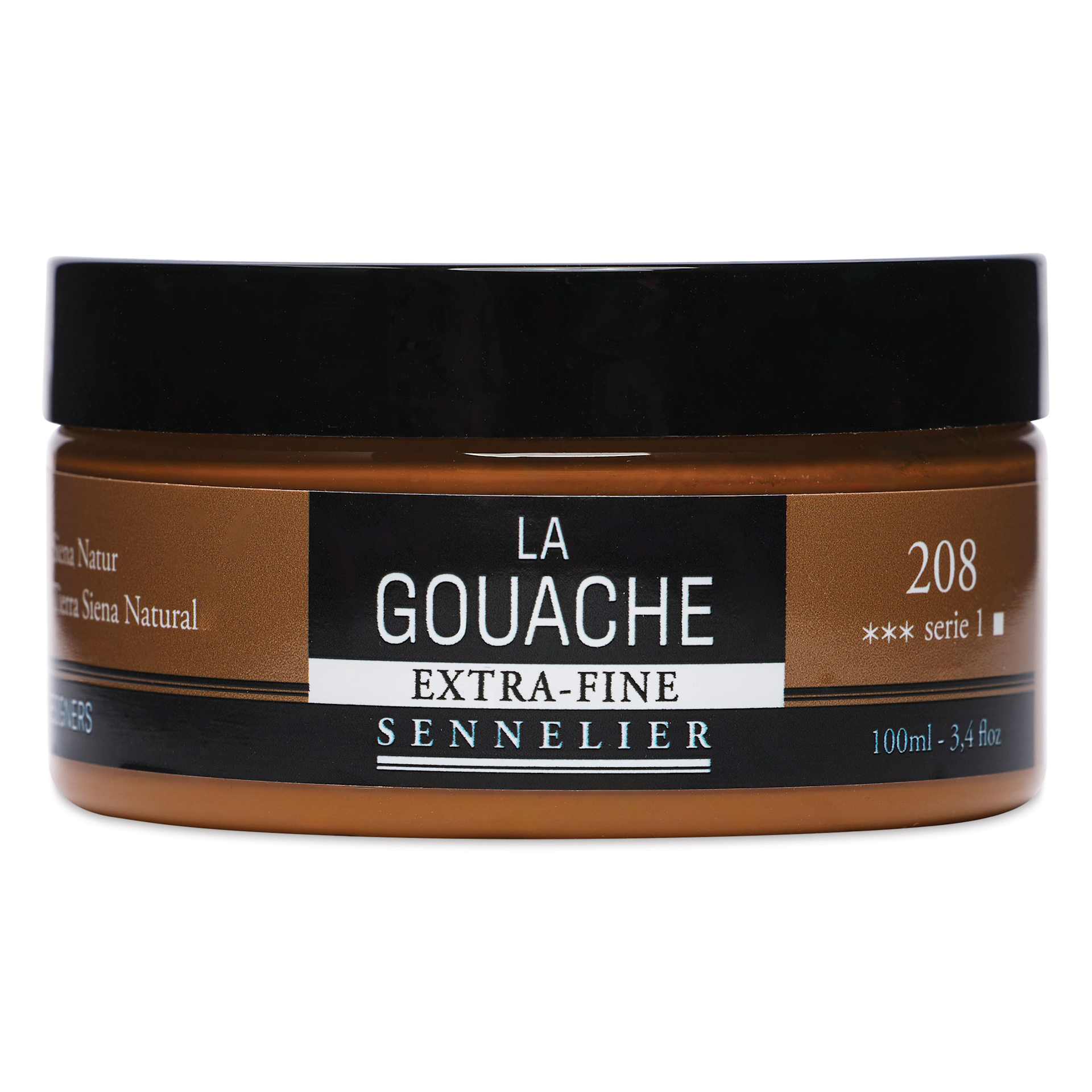 Sennelier Extra Fine Gouache - Raw Sienna, 100 ml Jar