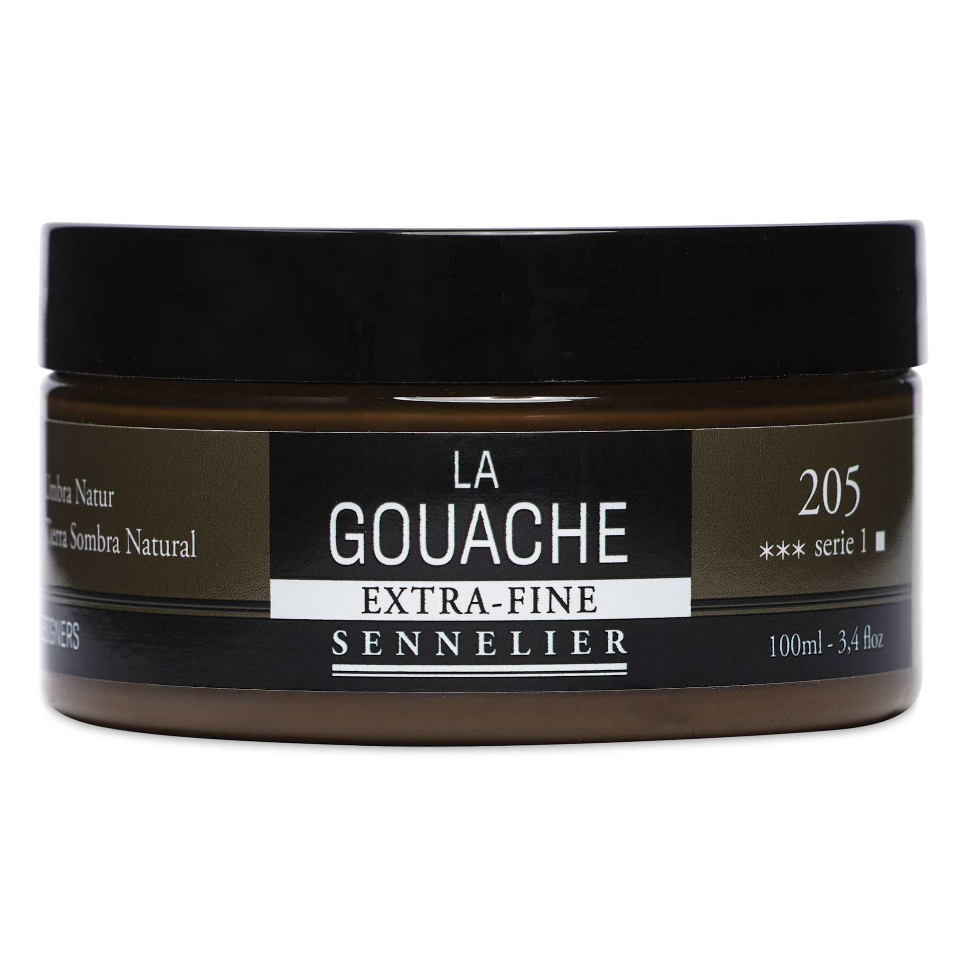 Sennelier Extra Fine Gouache - Raw Umber, 100 ml Jar