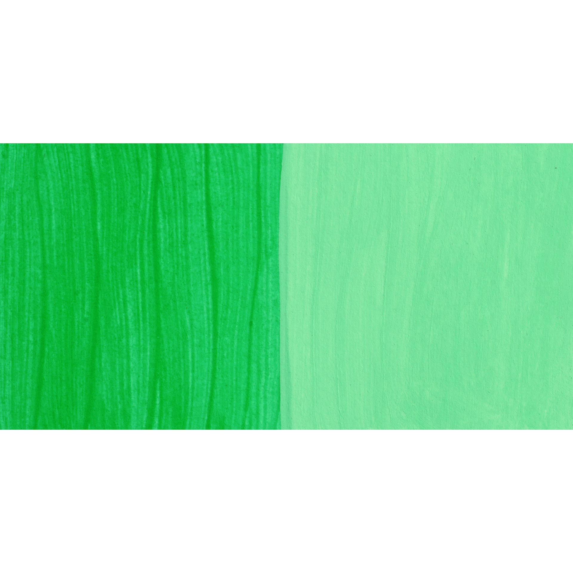 Nova Color Artists’ Acrylic Polymer Paint - Fluorescent Green swatch