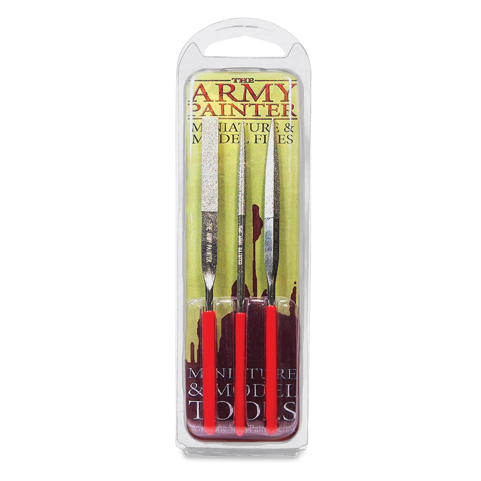 The Army Painter Miniature & Model File Set - Set of 3 front of packaging