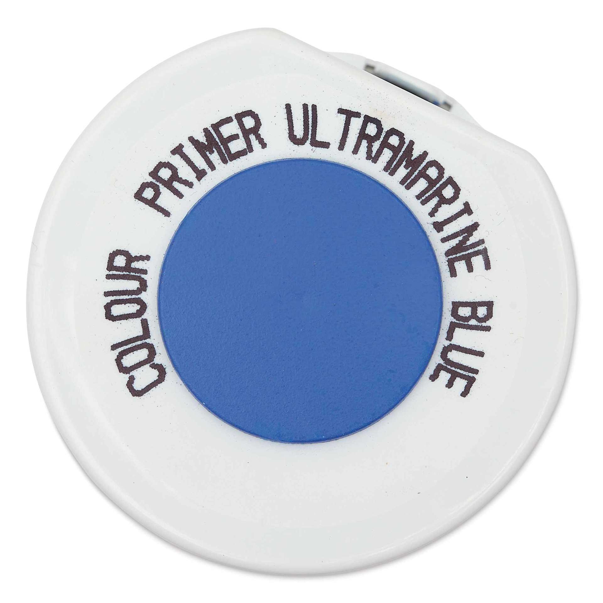 The Army Painter Color Primer - Ultramarine Blue, top of can