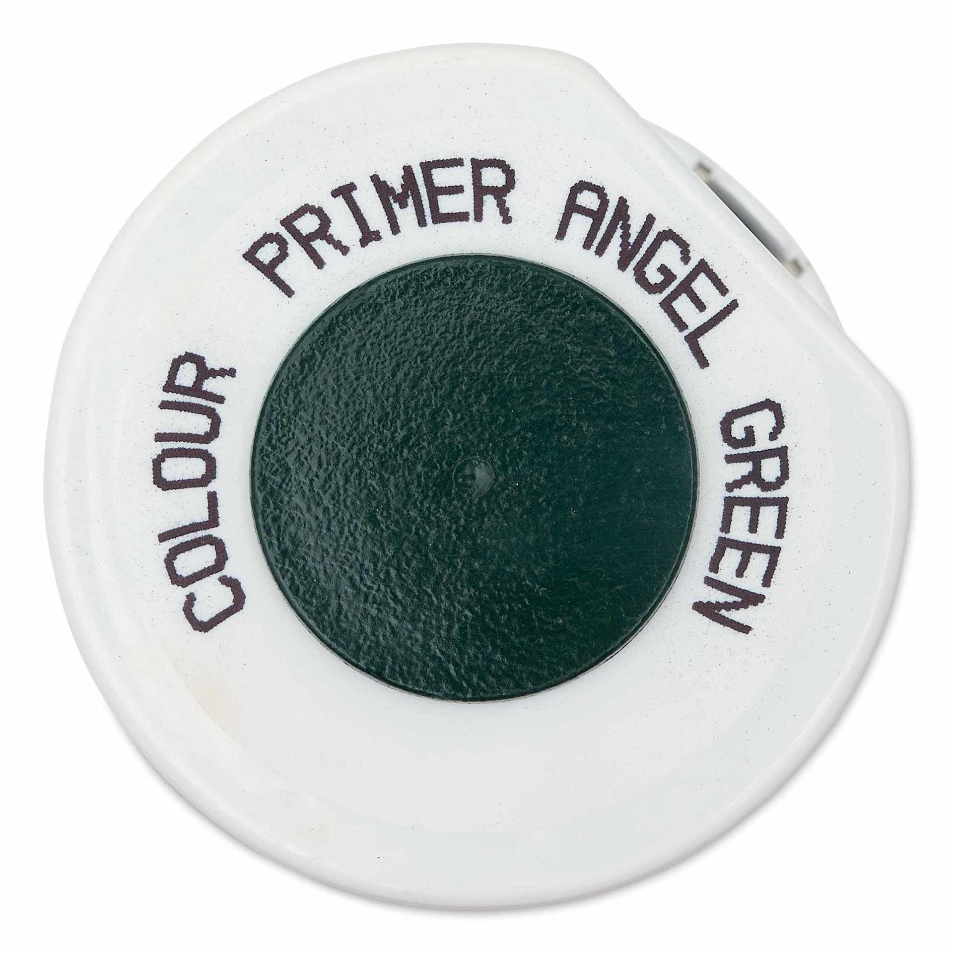 The Army Painter Color Primer - Angel Green, top of can