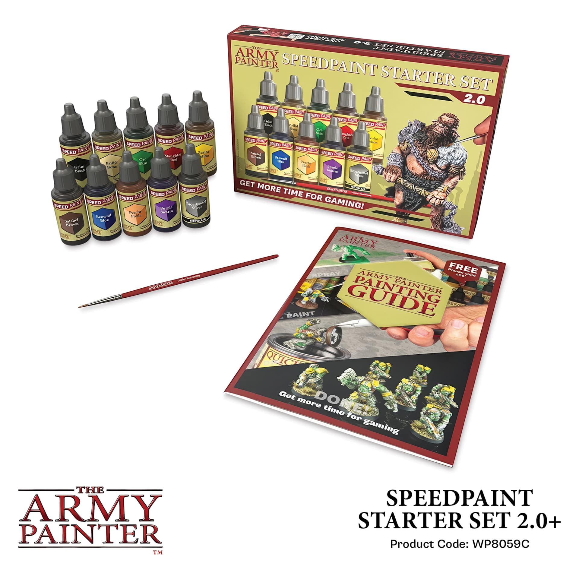 The Army Painter. Speedpaint Starter Set 2.0+ Product Code: WP8059C