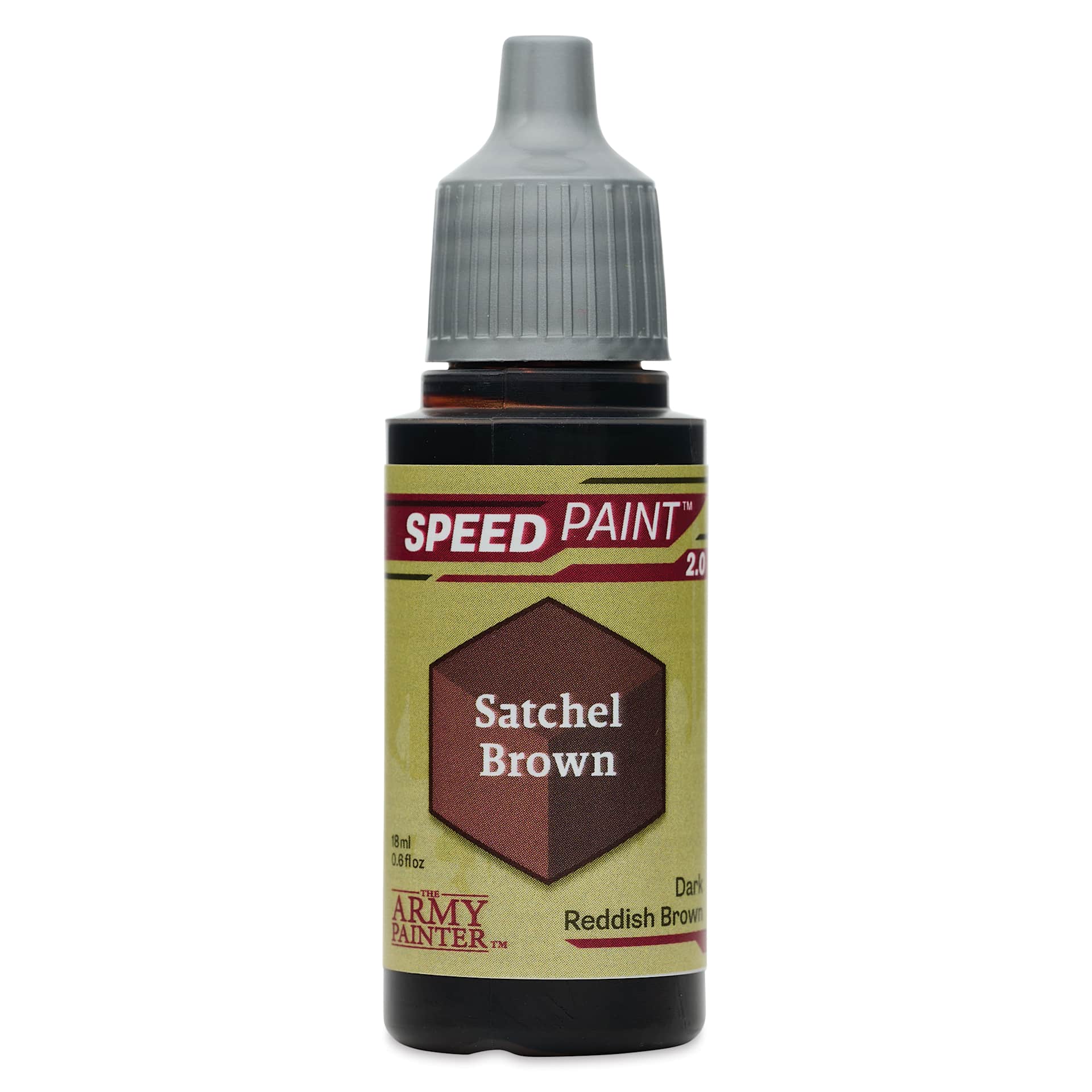 The Army Painter Acrylic Speedpaint - Satchel Brown, 18 ml