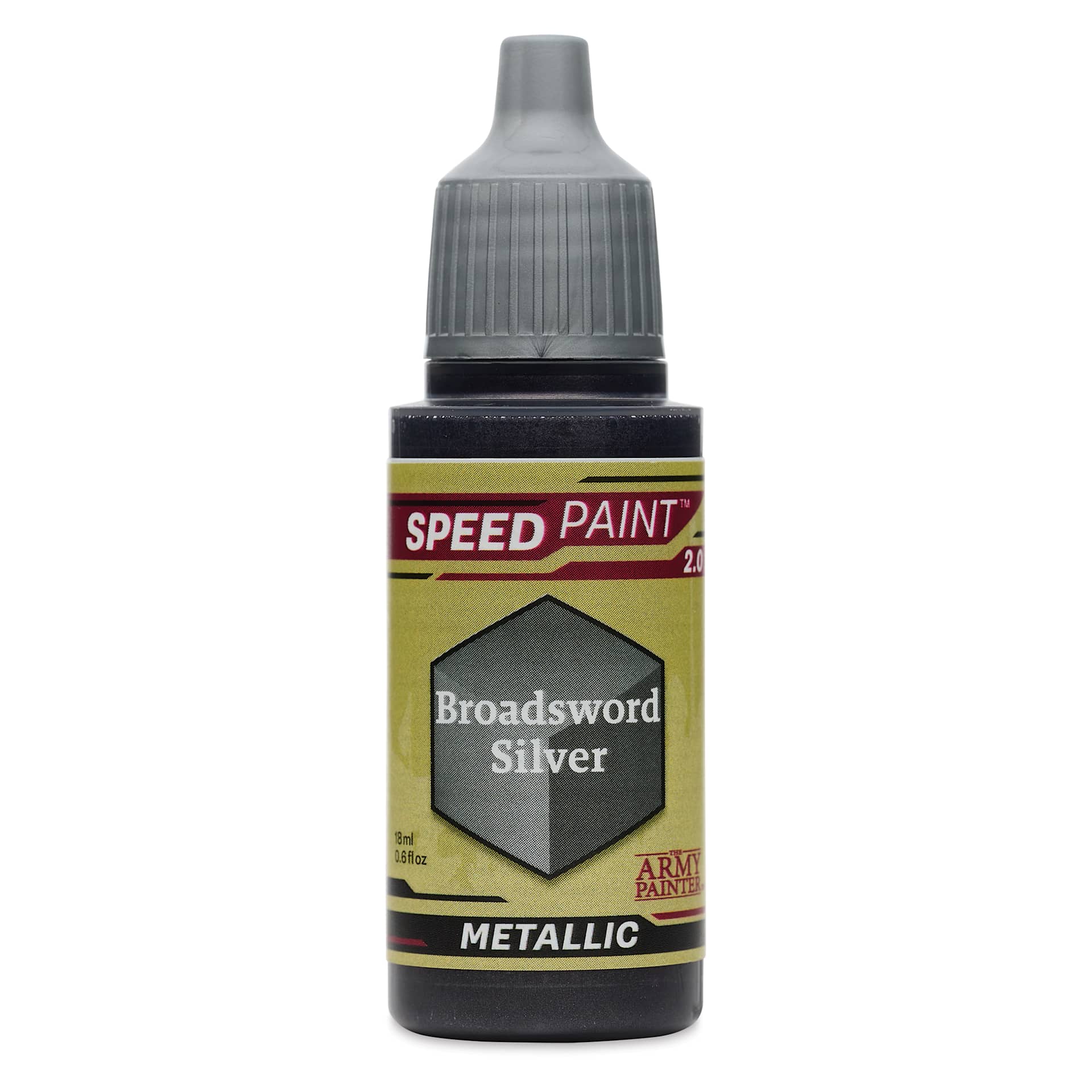 The Army Painter Acrylic Speedpaint - Broadsword Silver, 18 ml