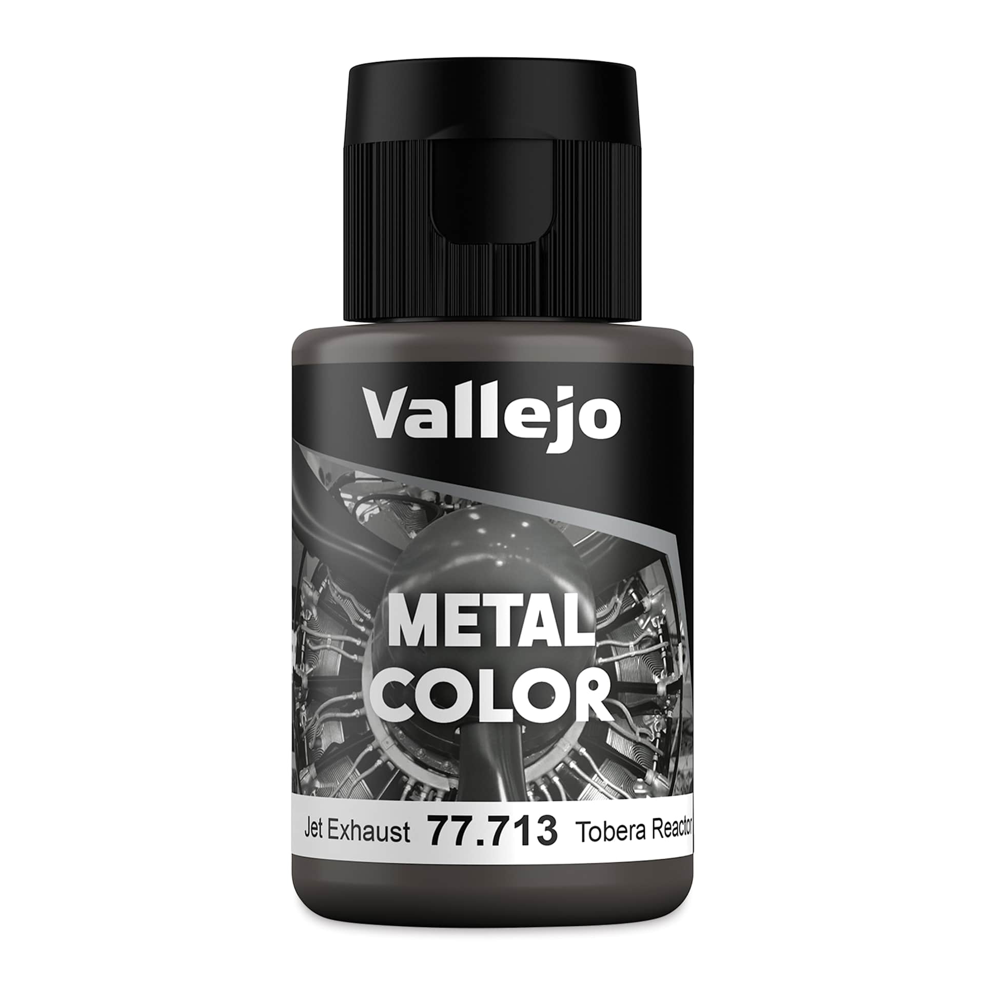 Vallejo Metal Color Acrylic Paint - Jet Exhaust, 32 ml