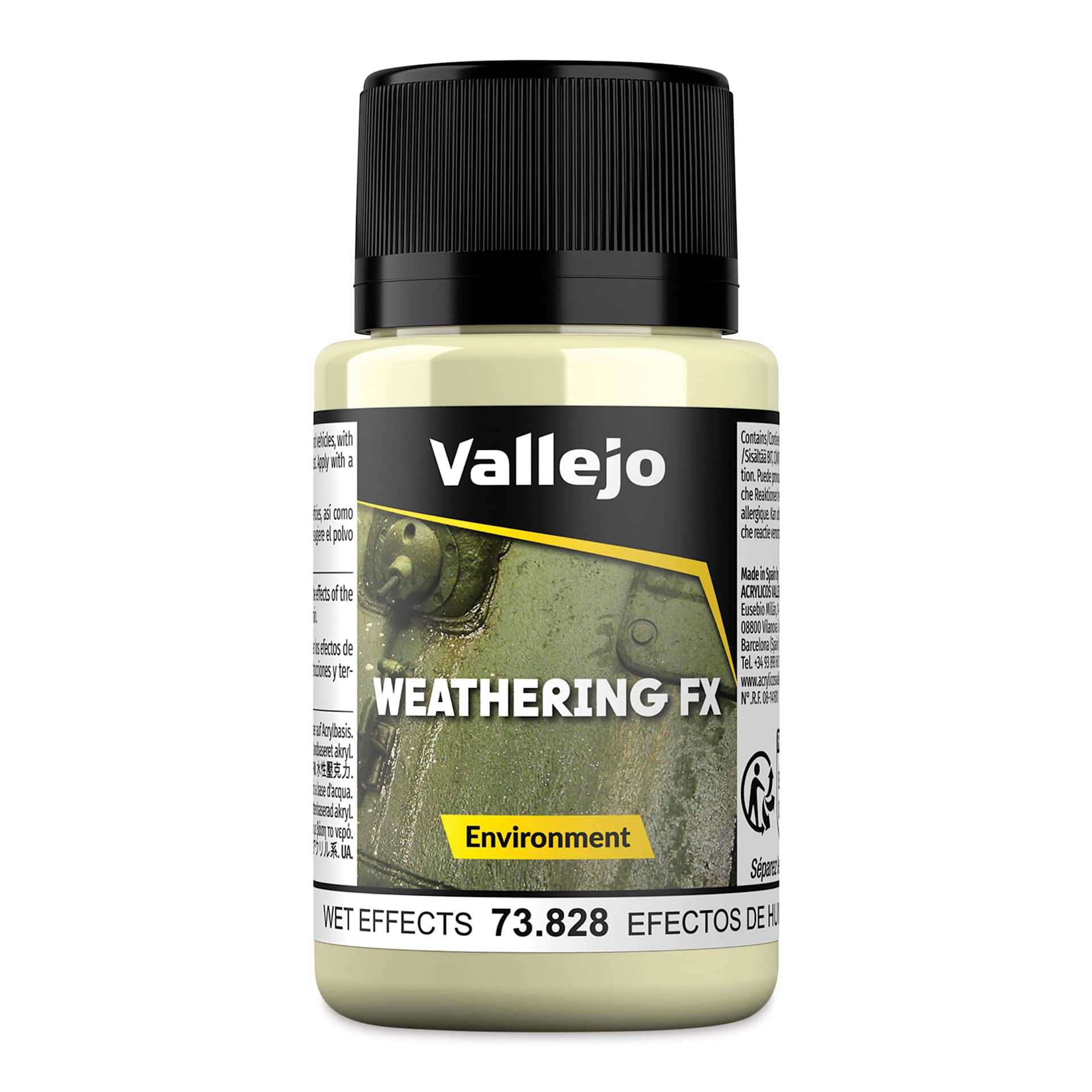 Vallejo Weathering FX Acrylic - Wet Effect, 40 ml Bottle