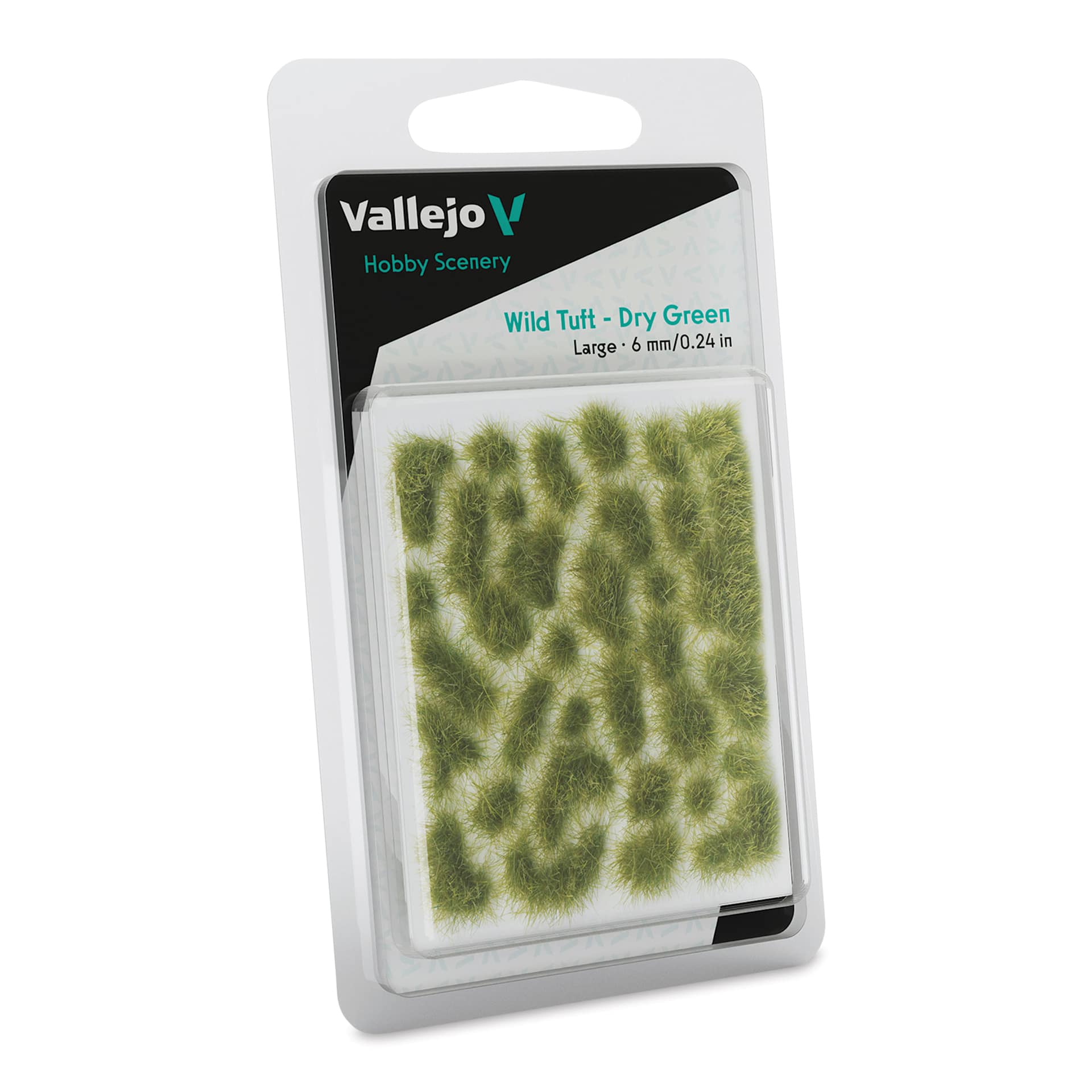 Vallejo Scenery Wild Tufts - Dry Green Tufts, 6 mm