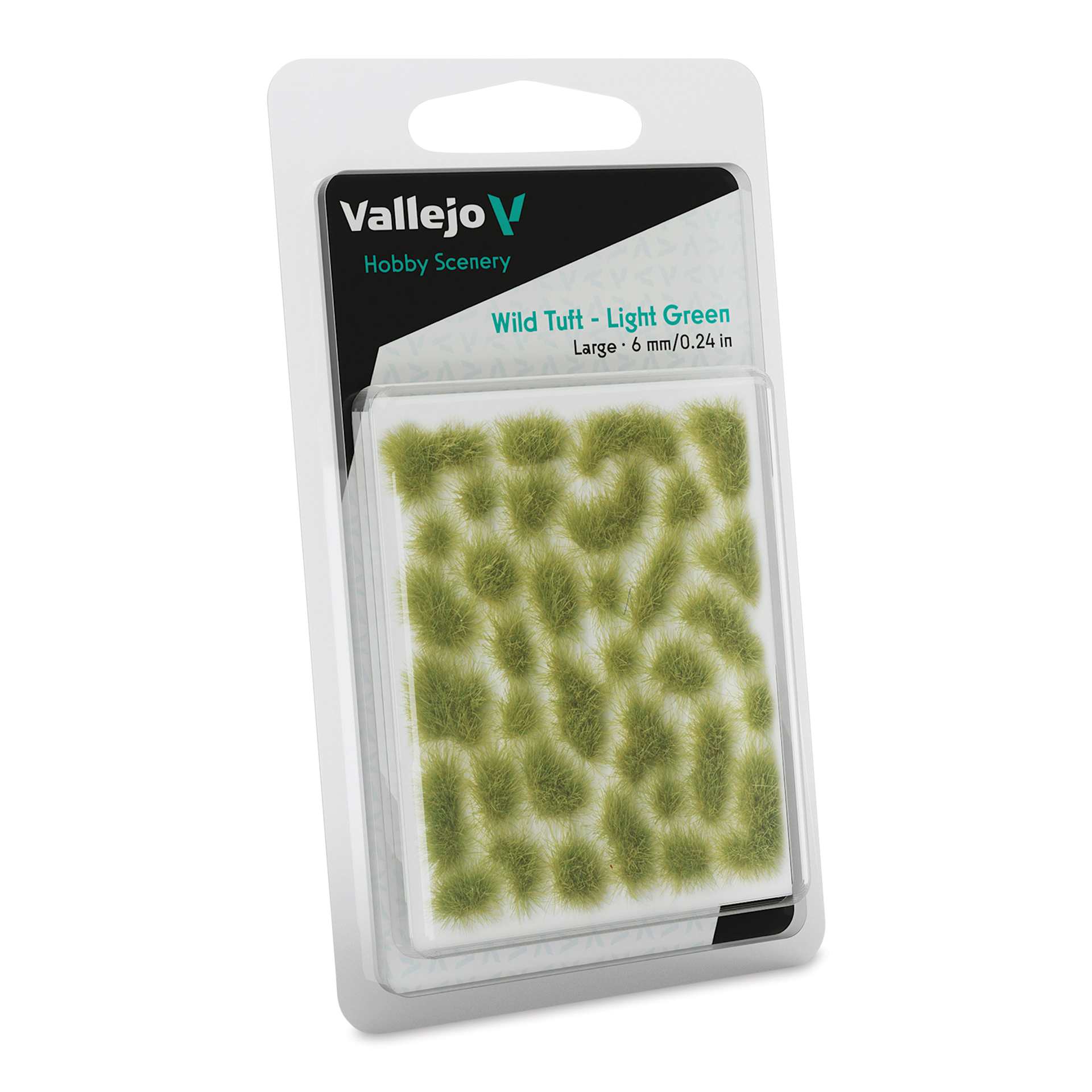 Vallejo Scenery Wild Tufts - Light Green Tufts, 6 mm in package