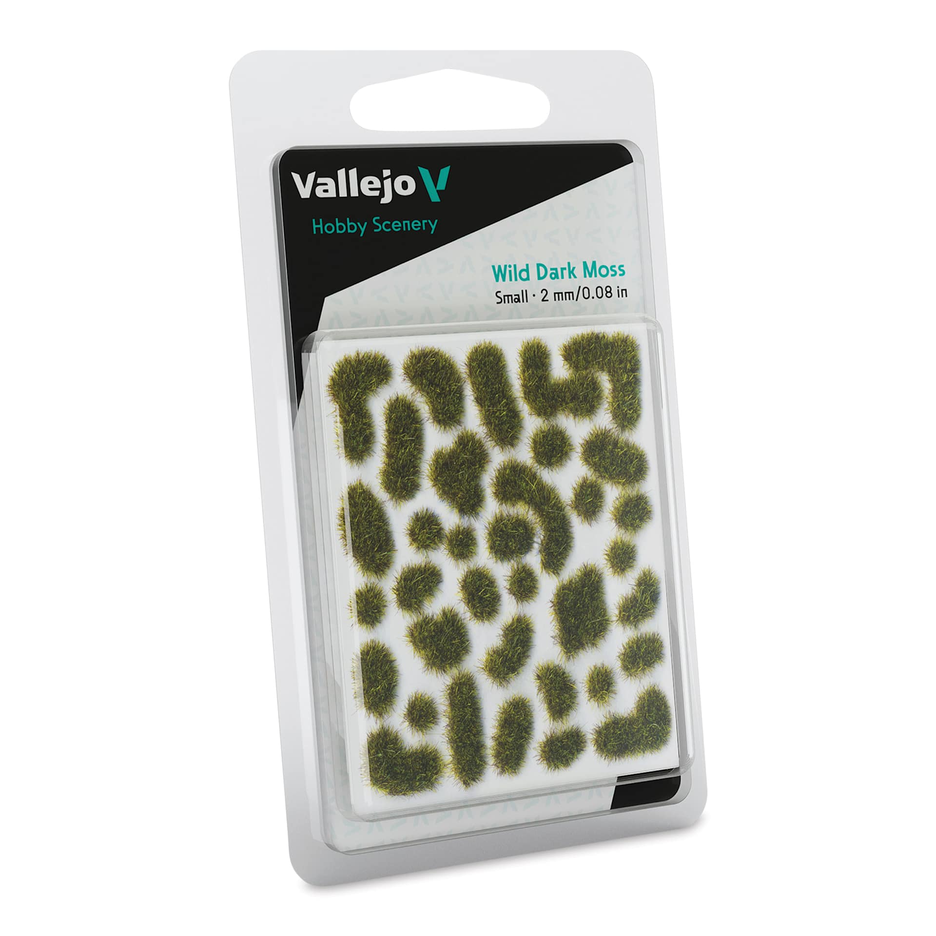 Vallejo Scenery Wild Tufts - Dark Moss, 2mm in package