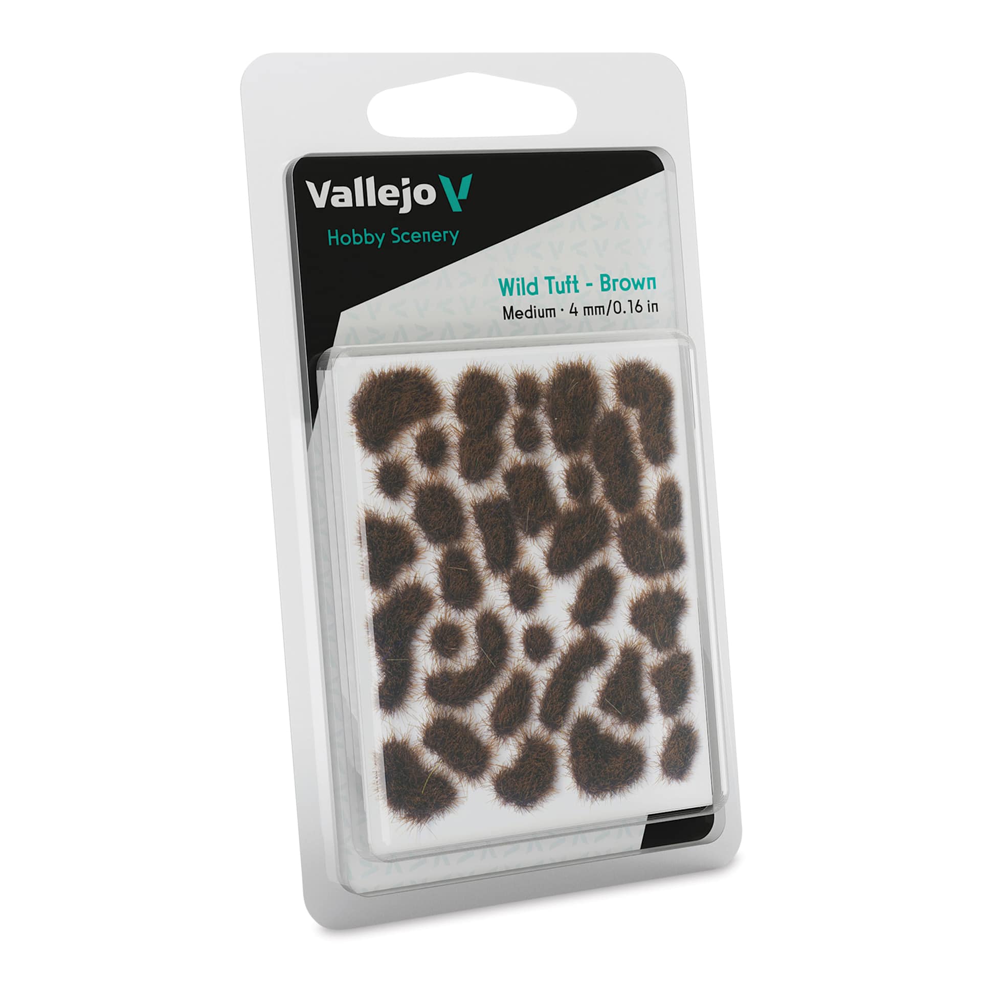 Vallejo Scenery Wild Tufts - Brown Tufts, 5 mm in package