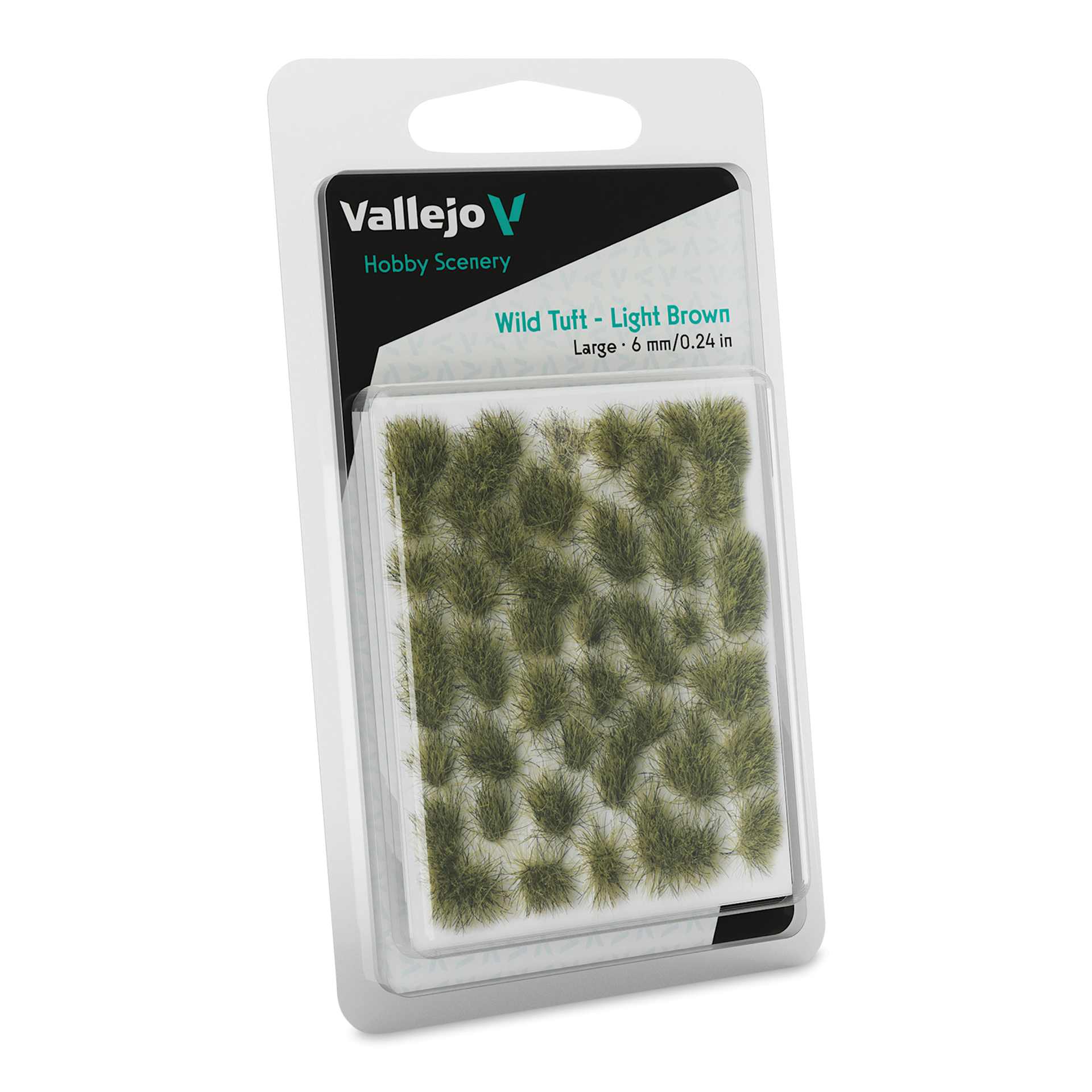 Vallejo Scenery Wild Tufts - Light Brown Tufts, 6 mm in package