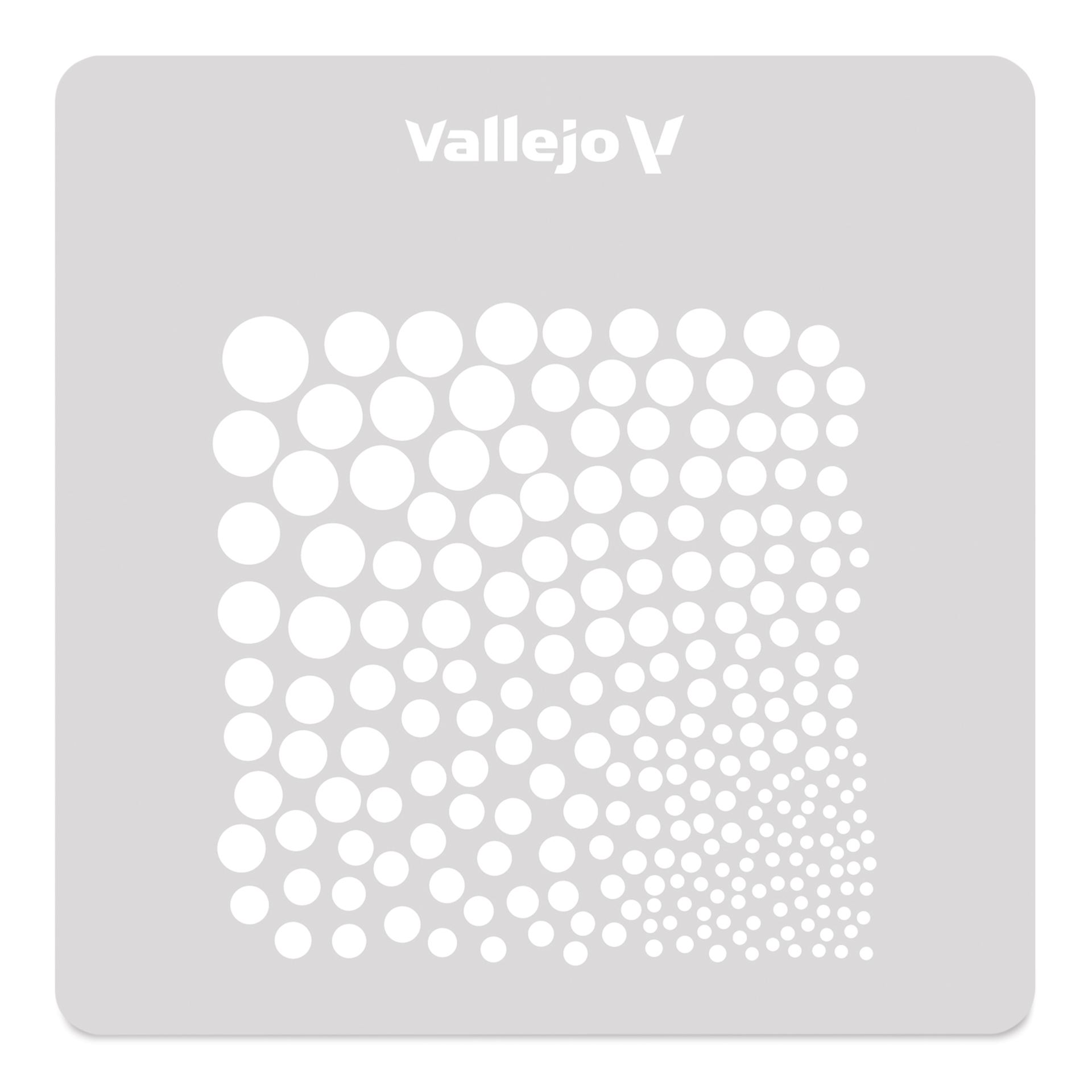 Vallejo Texture Hobby Stencil - Circle Texture