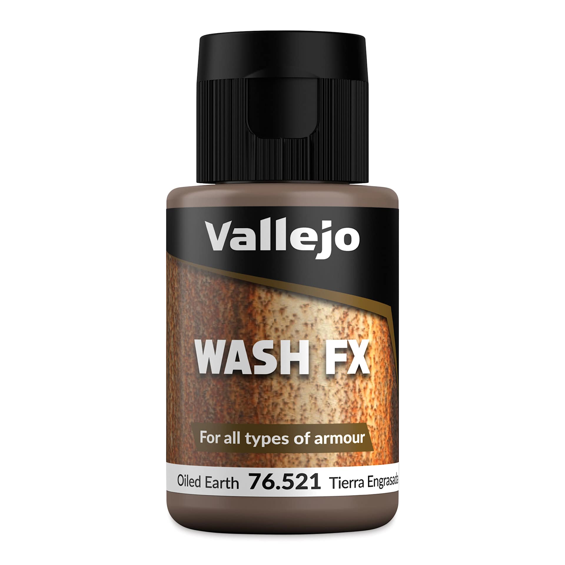 Vallejo Wash FX - Oiled Earth, 35 ml Bottle