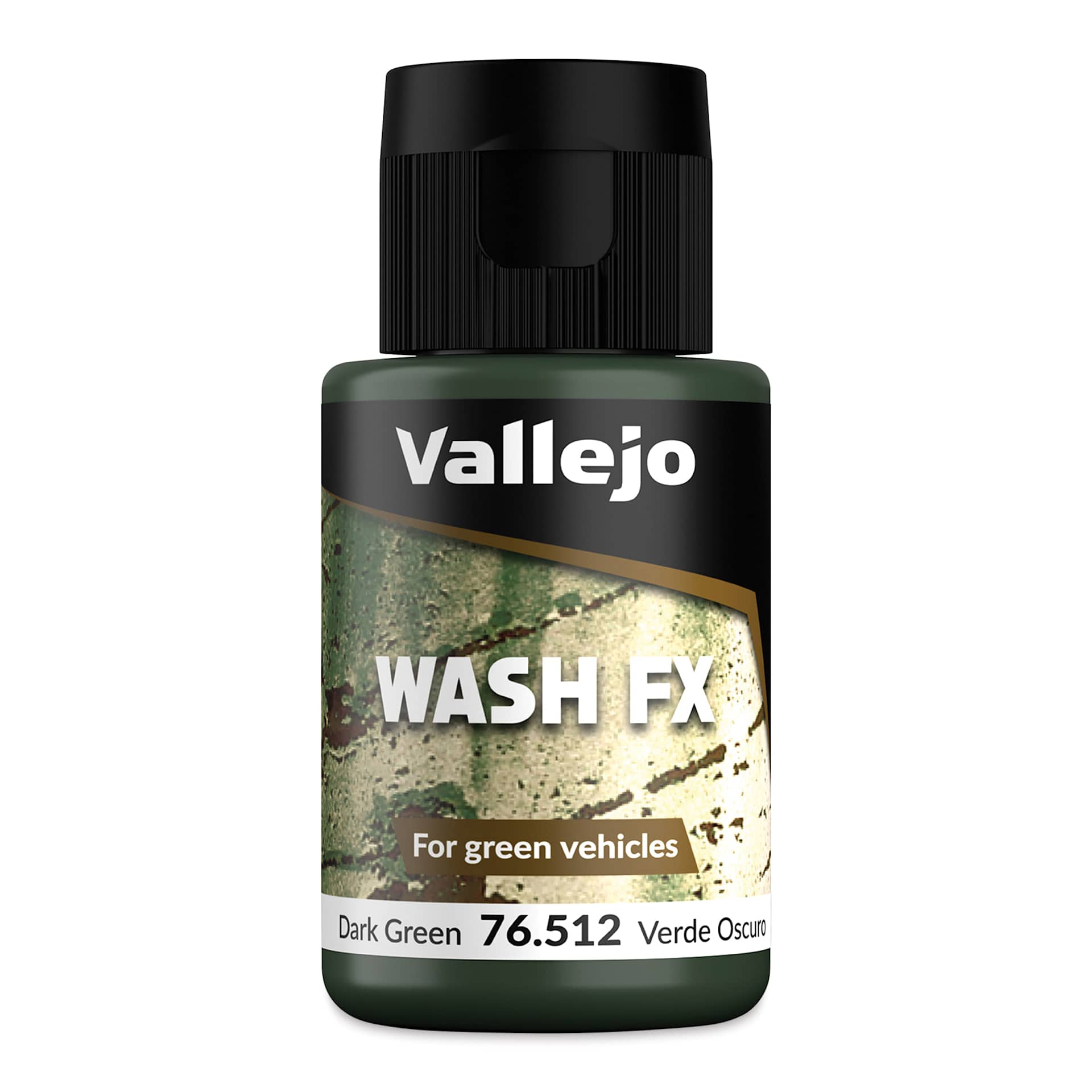 Vallejo Wash FX - Dark Green, 35 ml Bottle