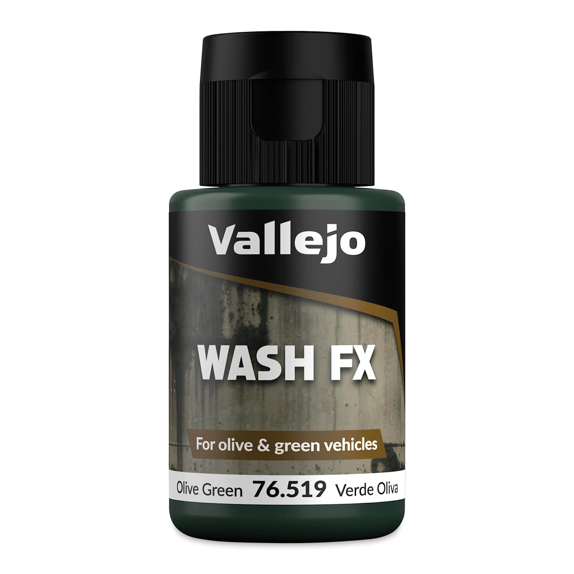 Vallejo Wash FX - Olive Green, 35 ml Bottle